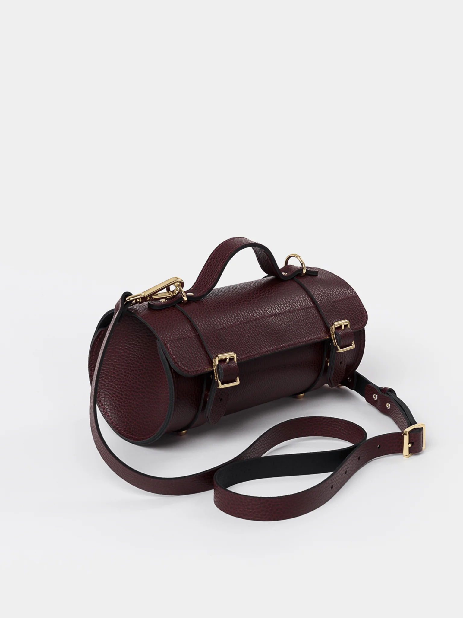 The Bowls Bag - Oxblood Celtic Grain - Image 3