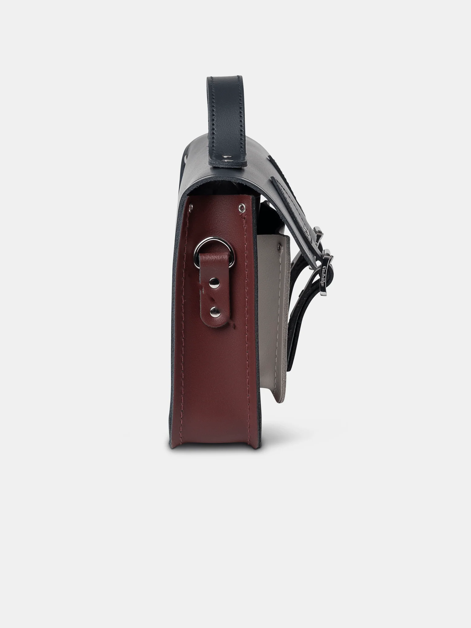 The 11 Inch Batchel - Clay, Oxblood & Navy - Image 4
