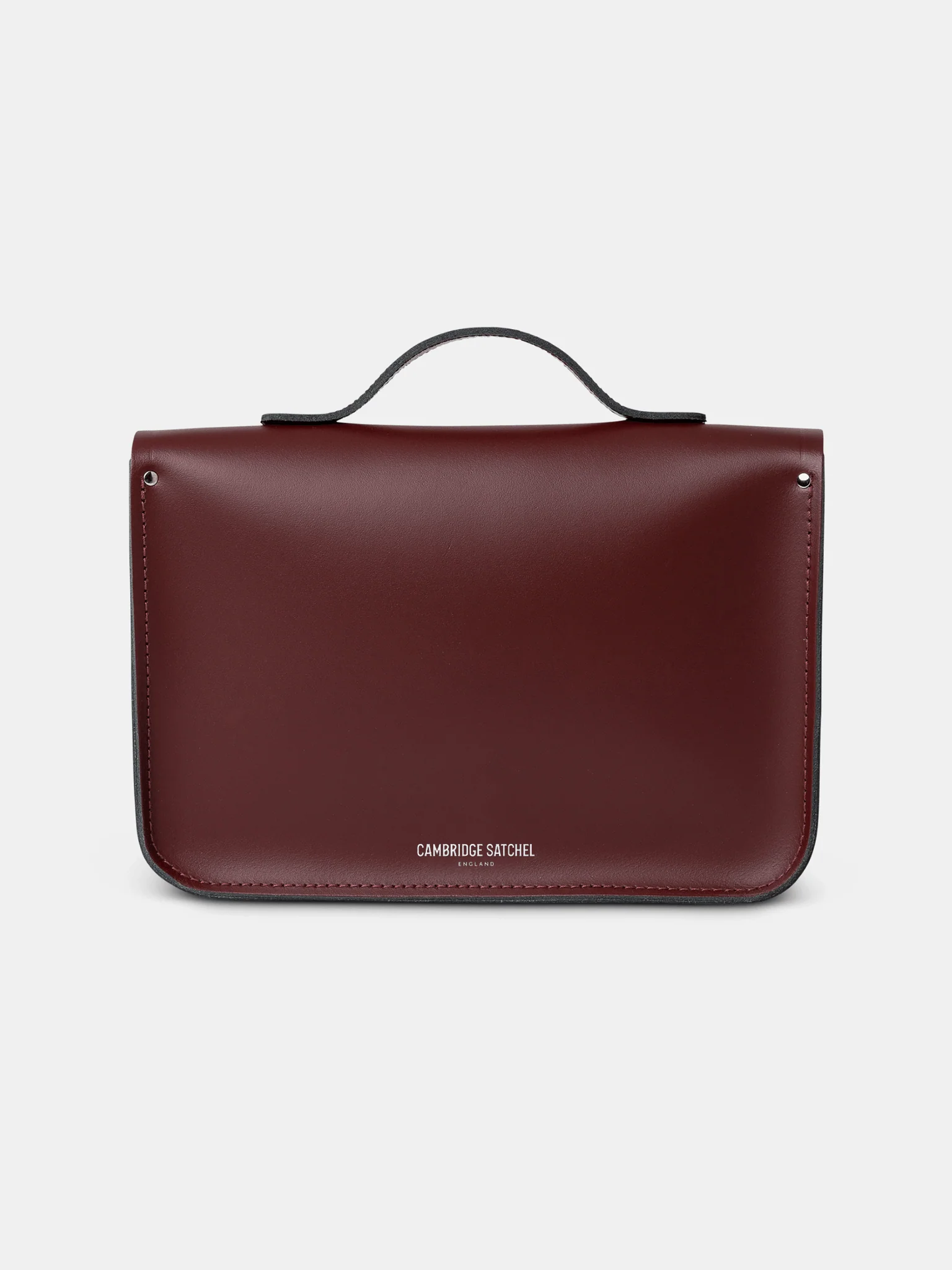 The 13 Inch Batchel - Oxblood - Image 5