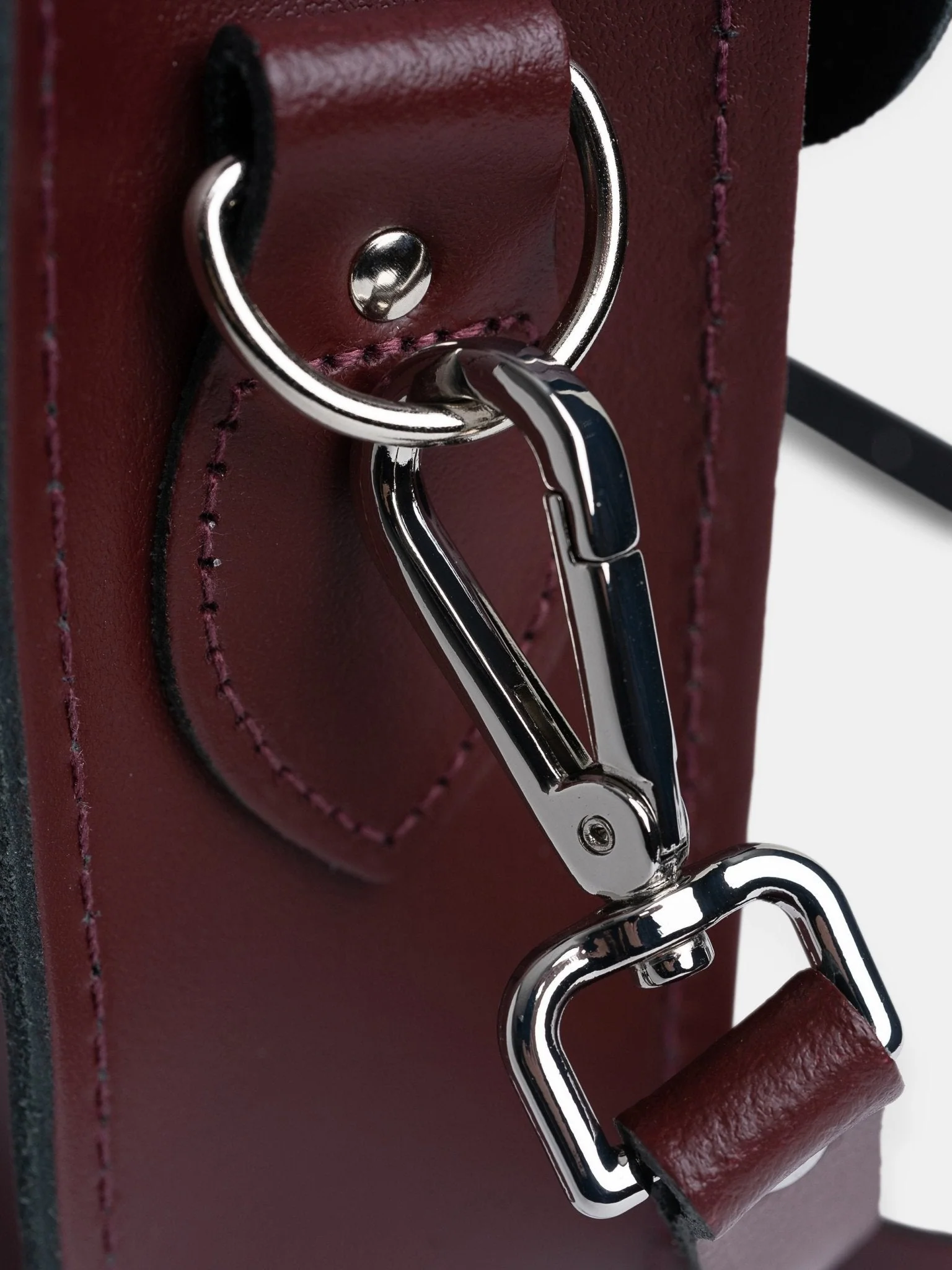 The 13 Inch Batchel - Oxblood - Image 6