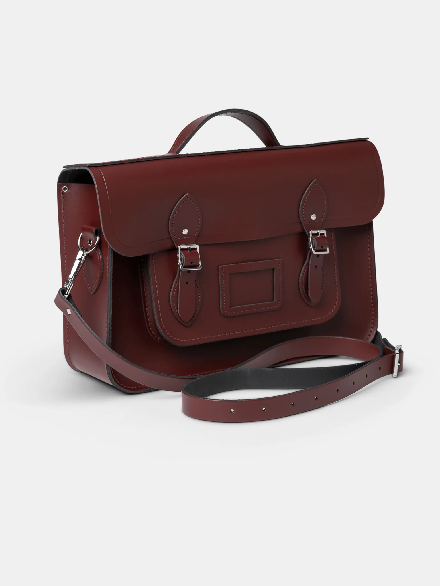 The 15 Inch Batchel - Oxblood - Image 3