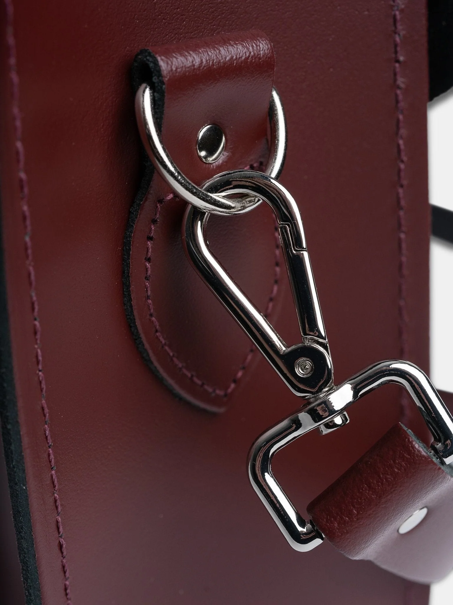The 15 Inch Batchel - Oxblood - Image 5