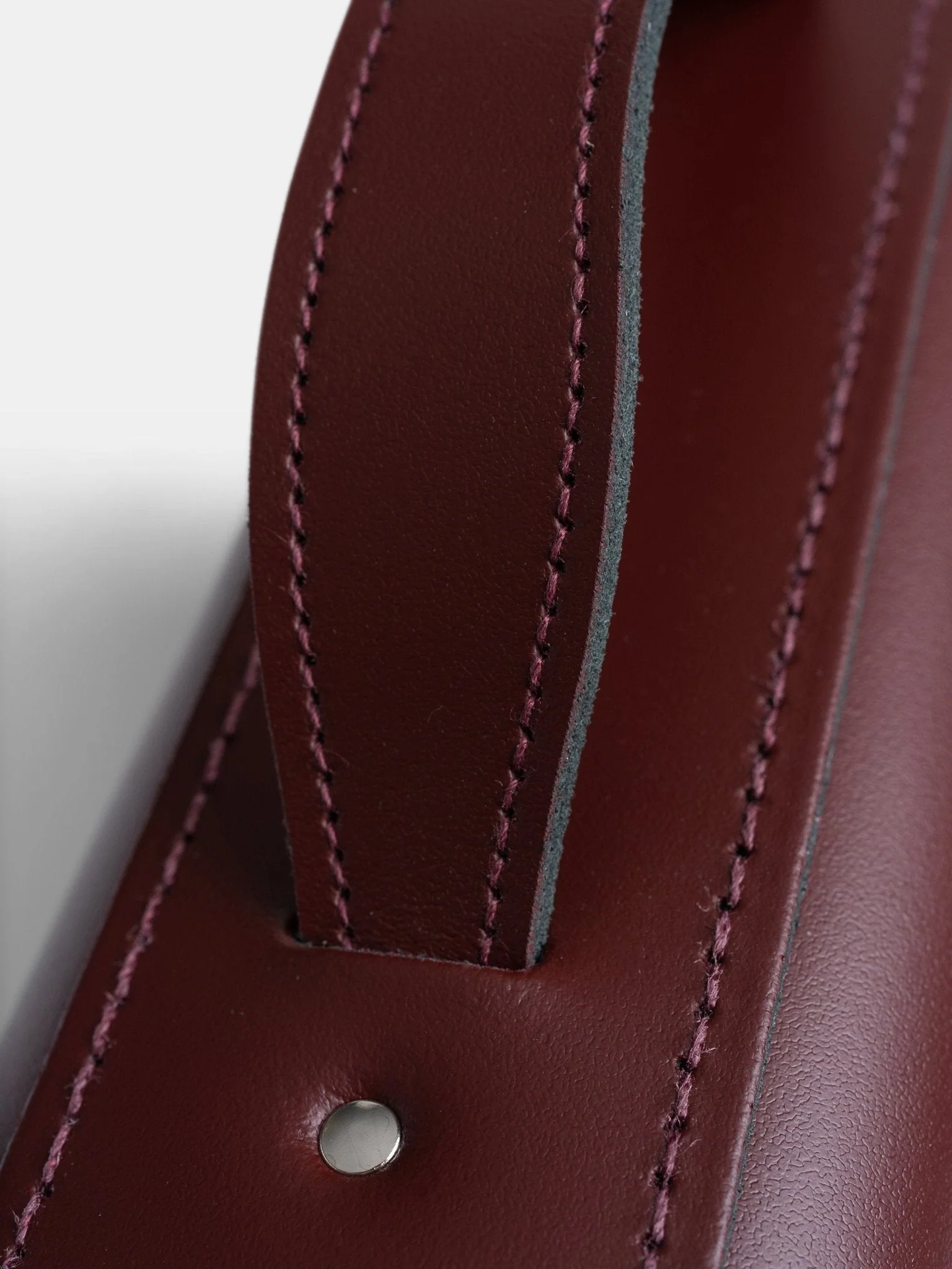 The 15 Inch Batchel - Oxblood - Image 7