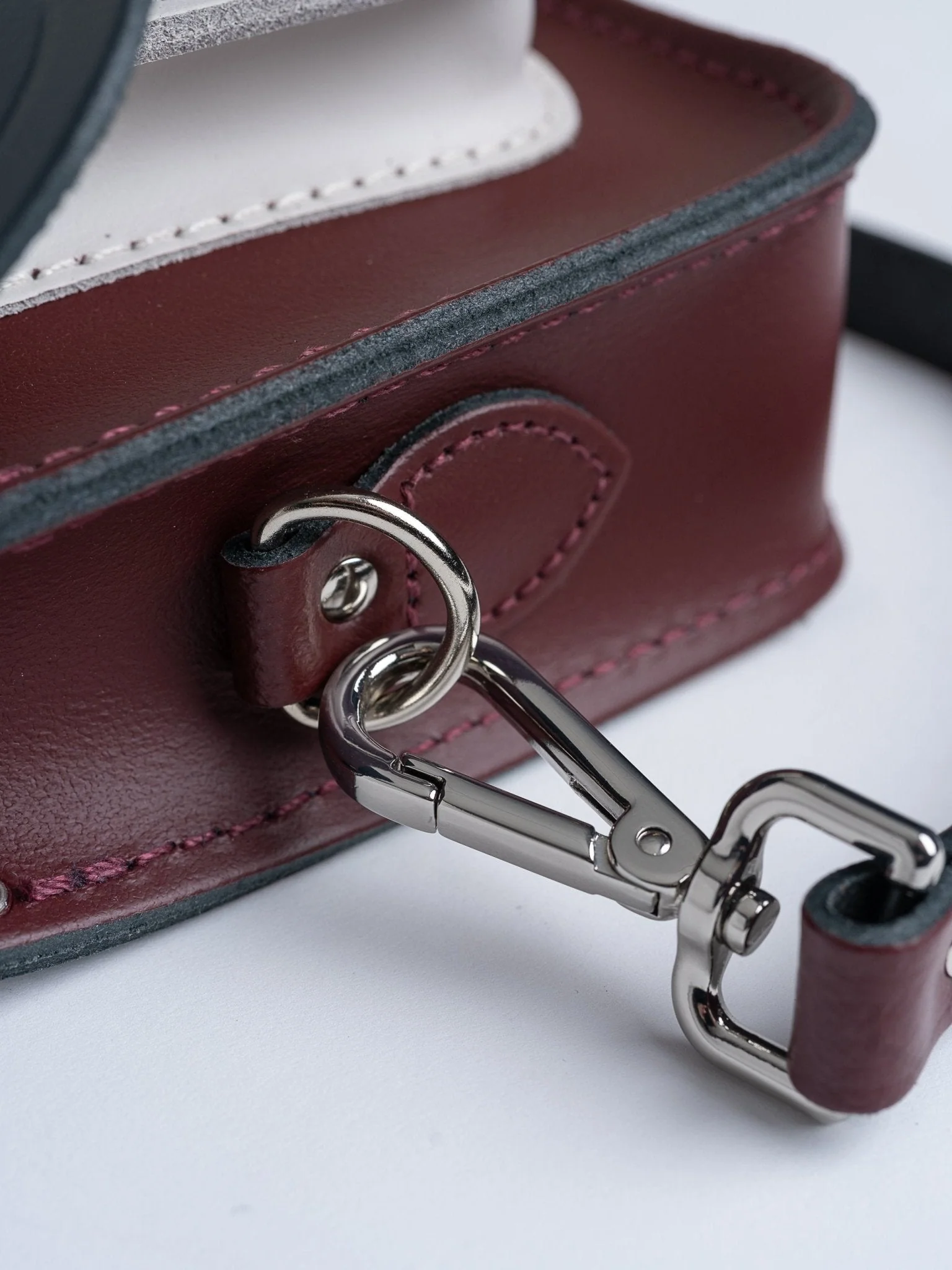 The Mini - Clay, Oxblood & Navy - Image 9