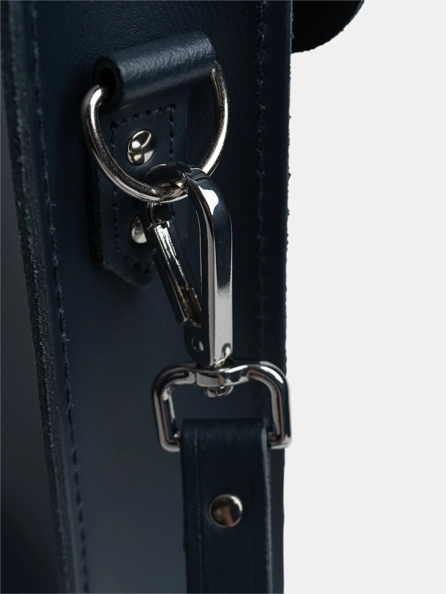 The Music Case - Navy & Tan - Image 6