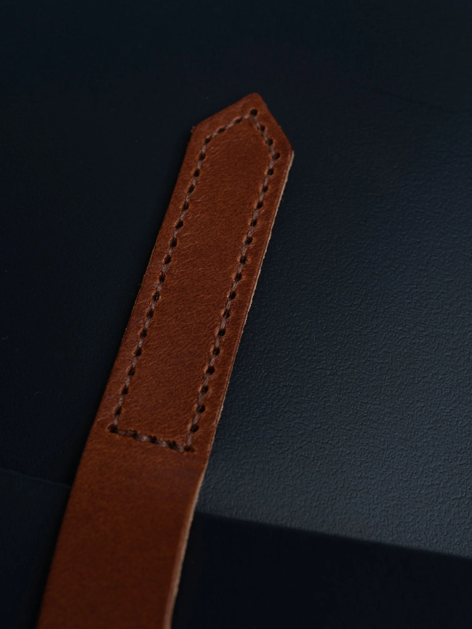 The Music Case - Navy & Tan - Image 9