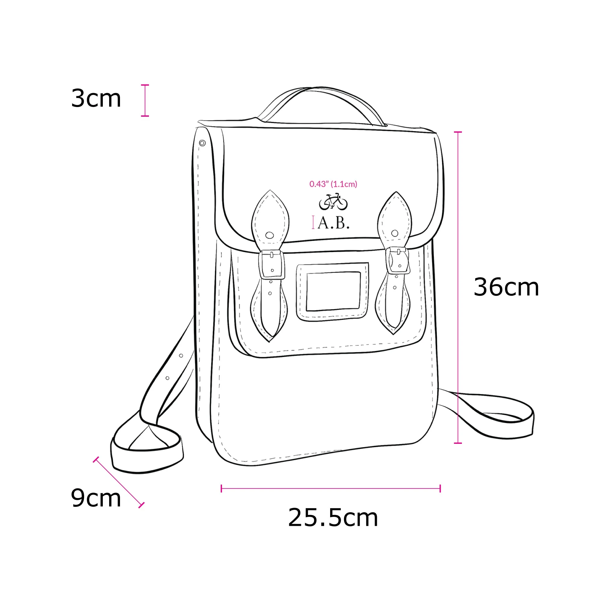 The Portrait Backpack - Oxblood - Image 10