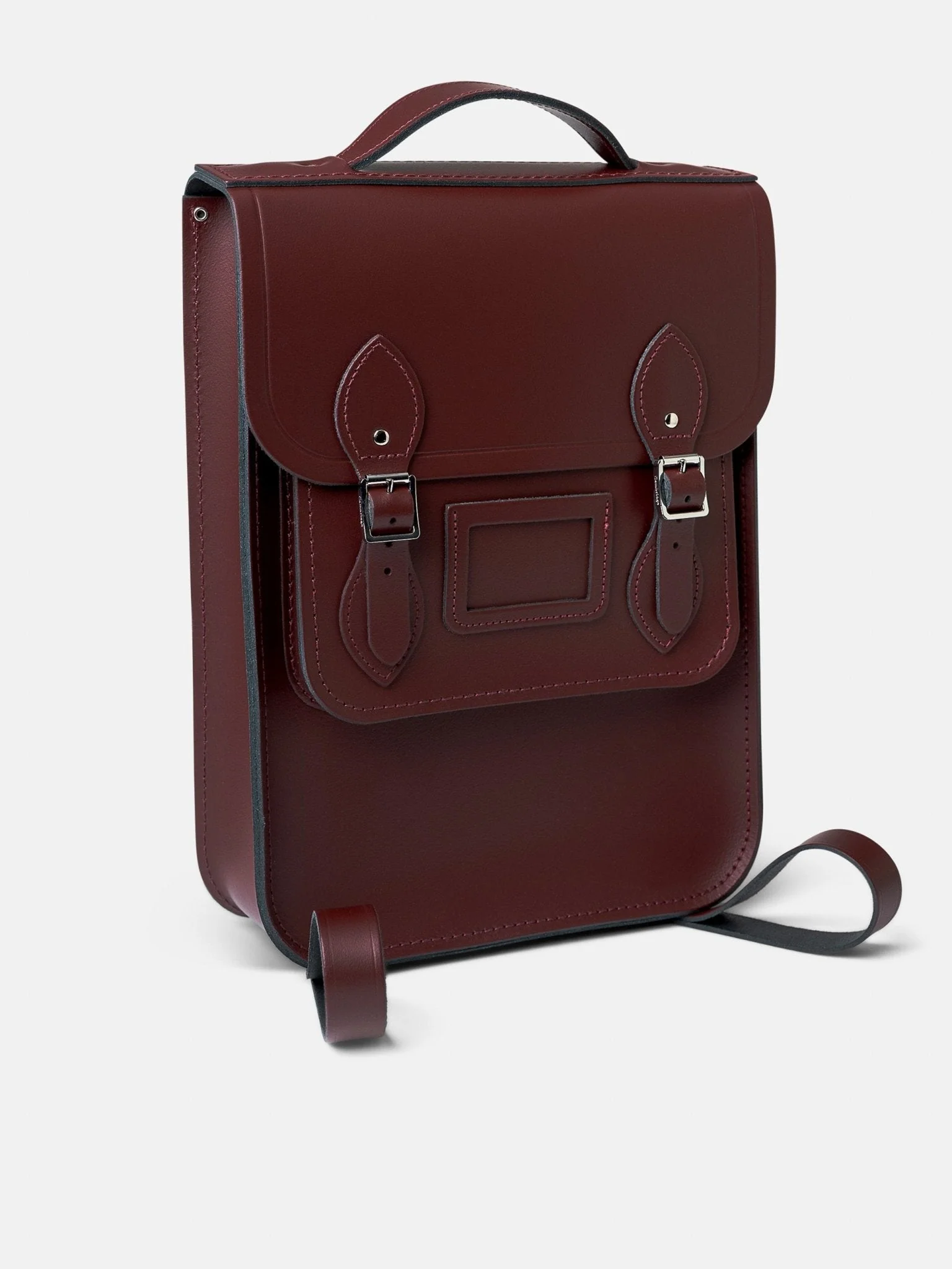 The Portrait Backpack - Oxblood - Image 3
