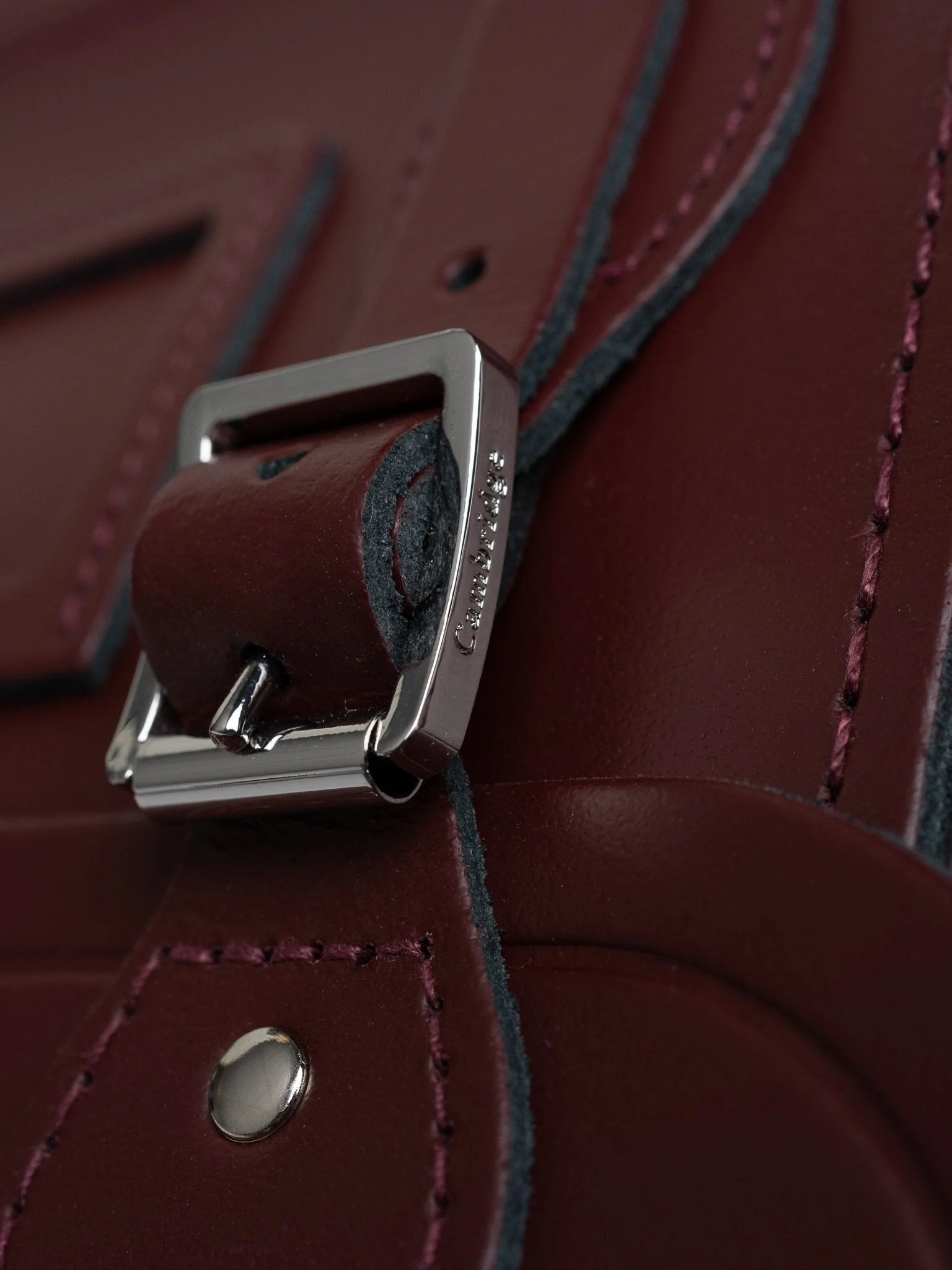 The Portrait Backpack - Oxblood - Image 6