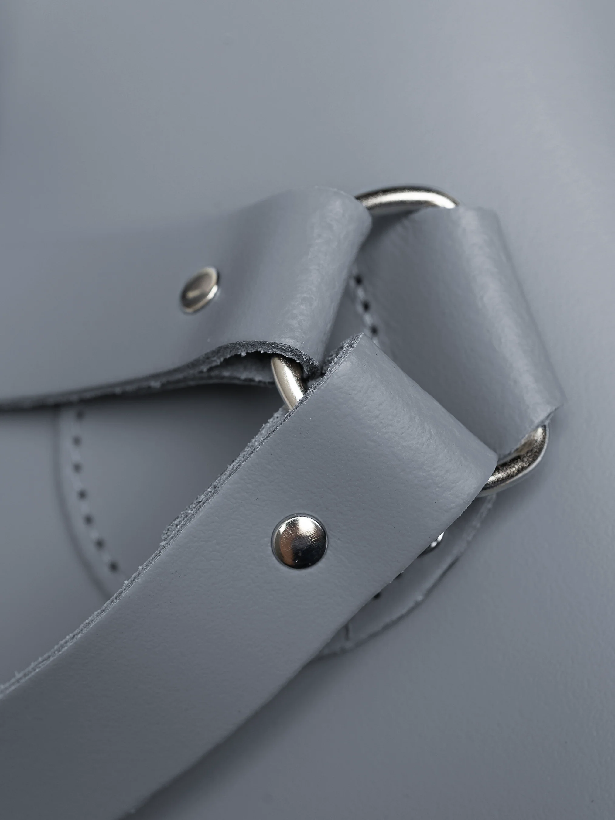 The Small Portrait Backpack - French Grey - Image 6