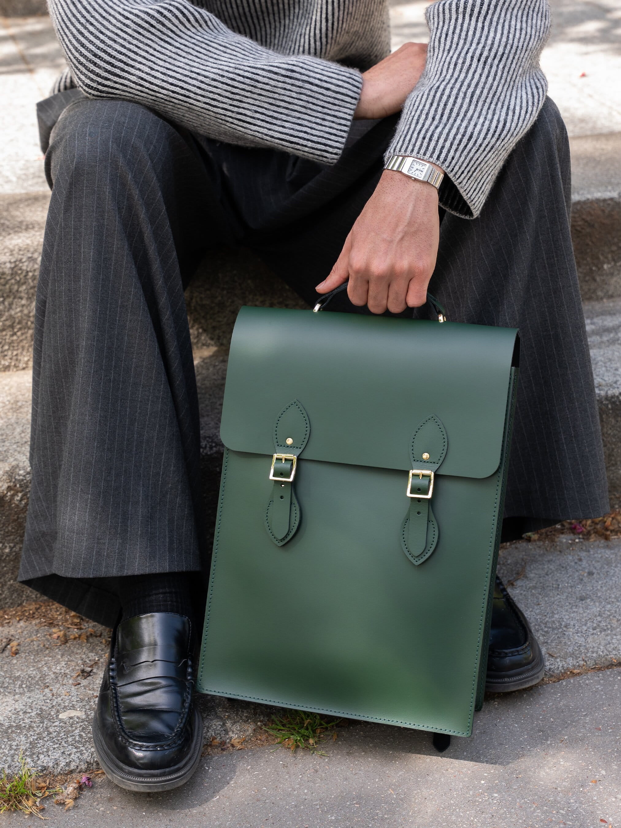 The Artisan Backpack - Racing Green - Image 3
