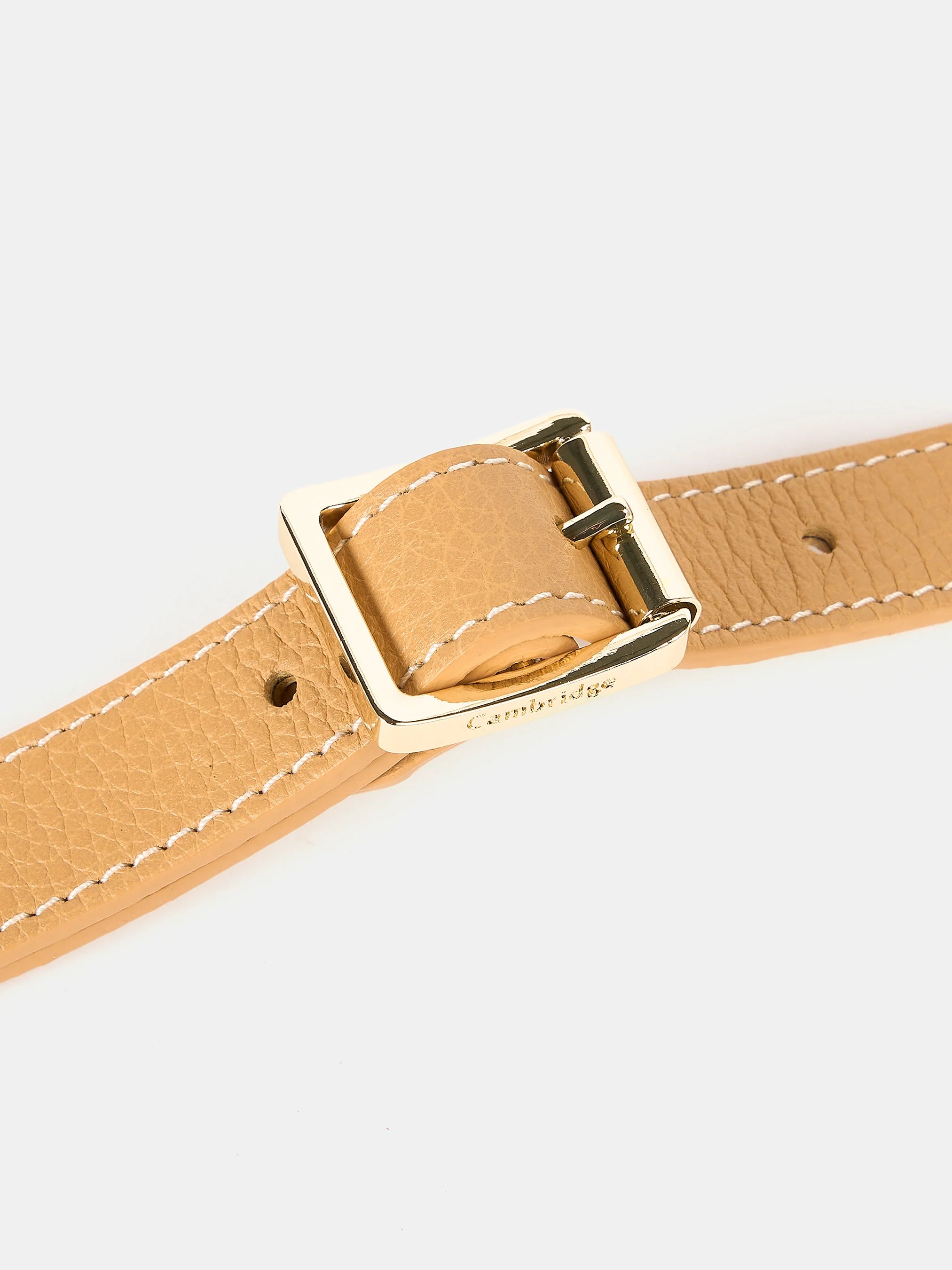 The Crossbody Strap - Sand Calf Grain - Image 3