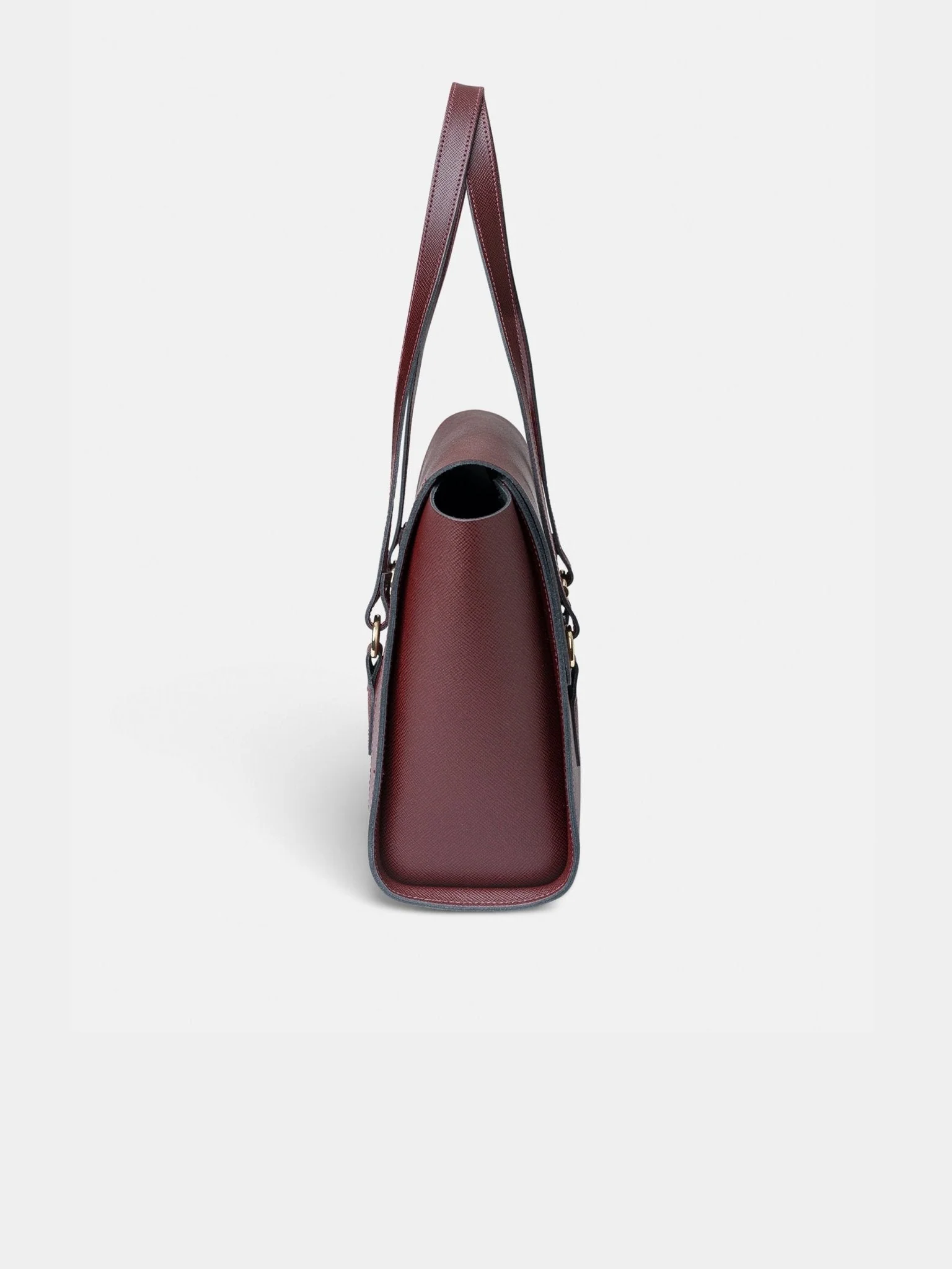 The Emily - Oxblood Saffiano - Image 4