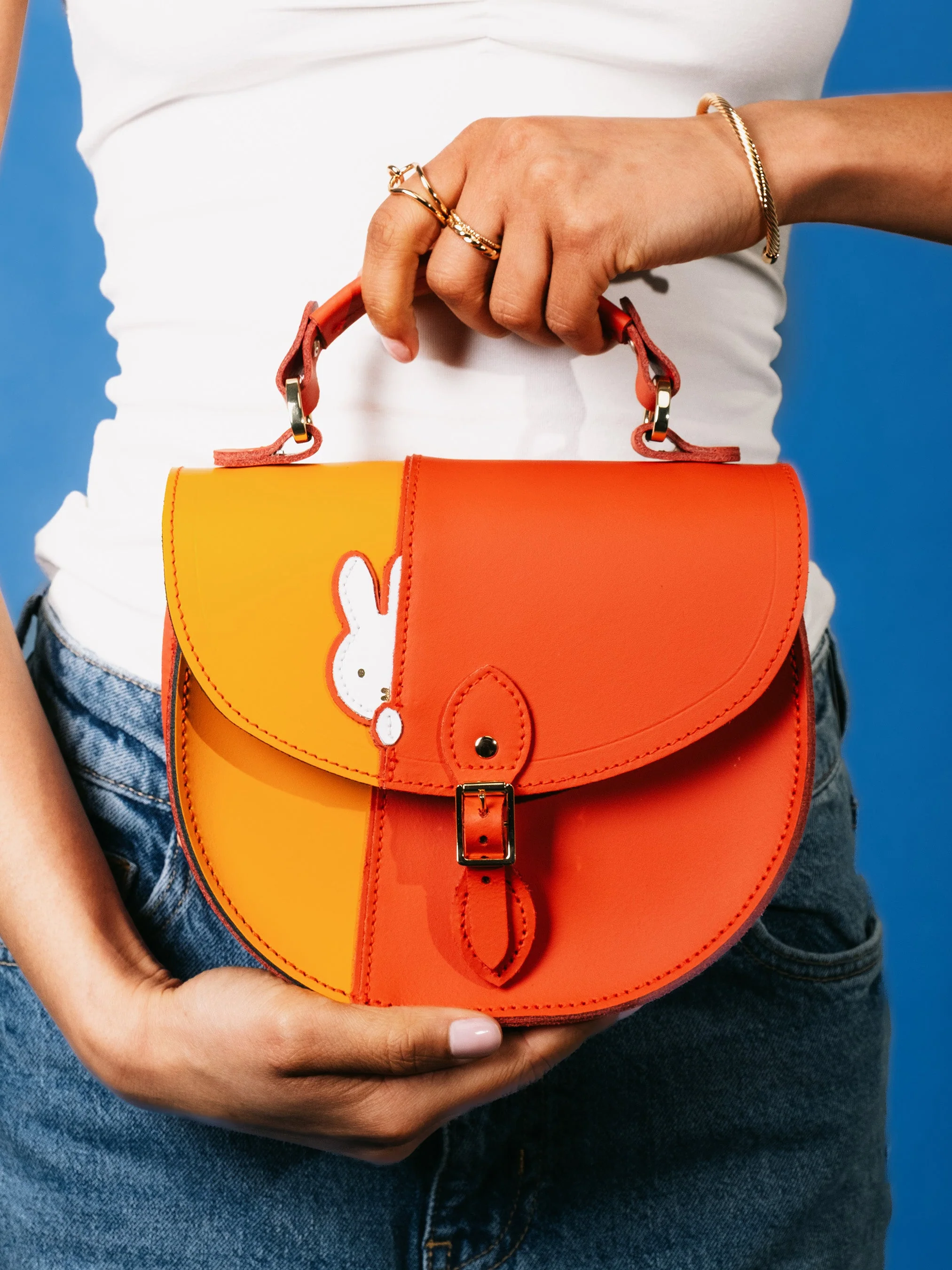 The Hiding Miffy Isla - Carrot Orange, Windsor Tan & Brilliant White - Image 3