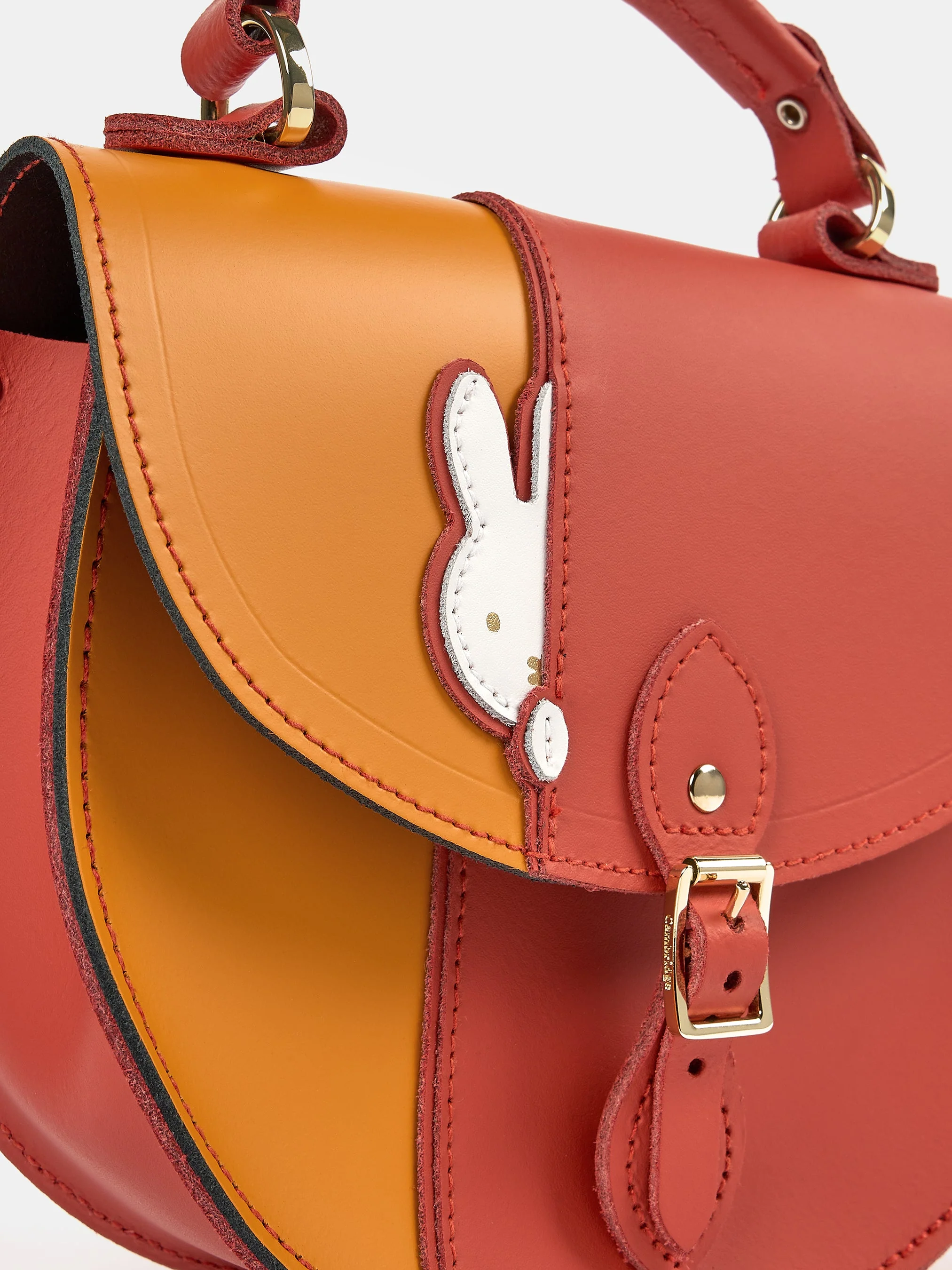 The Hiding Miffy Isla - Carrot Orange, Windsor Tan & Brilliant White - Image 4
