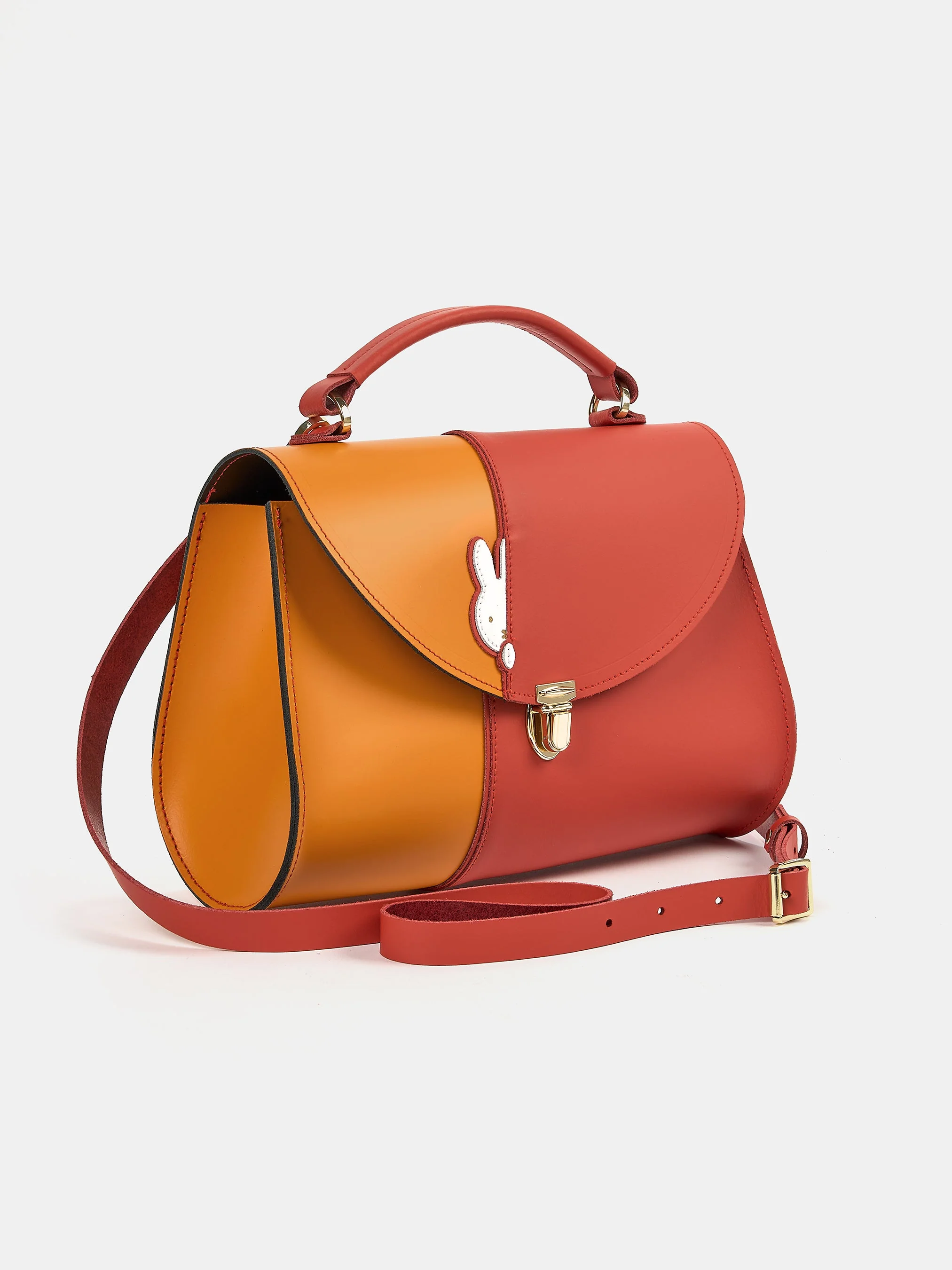 The Hiding Miffy Poppy - Carrot Orange, Windsor Tan & Brilliant White - Image 5