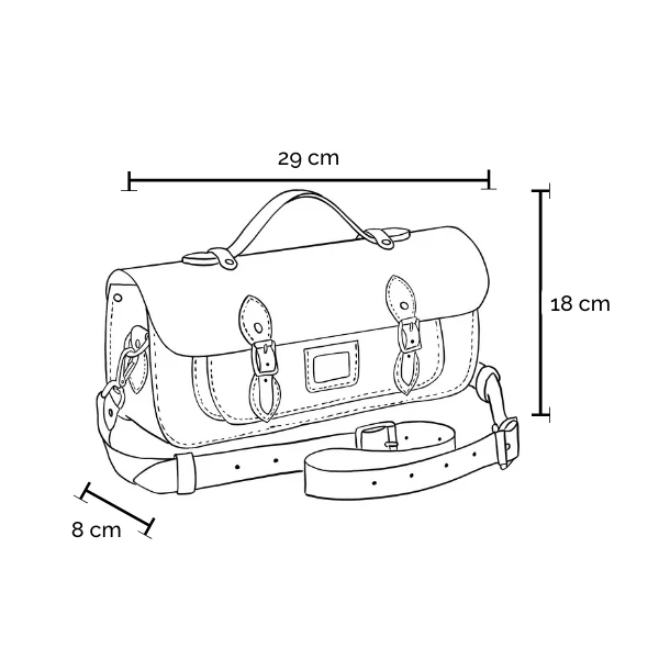 The Long Satchel - Oxblood - Image 11