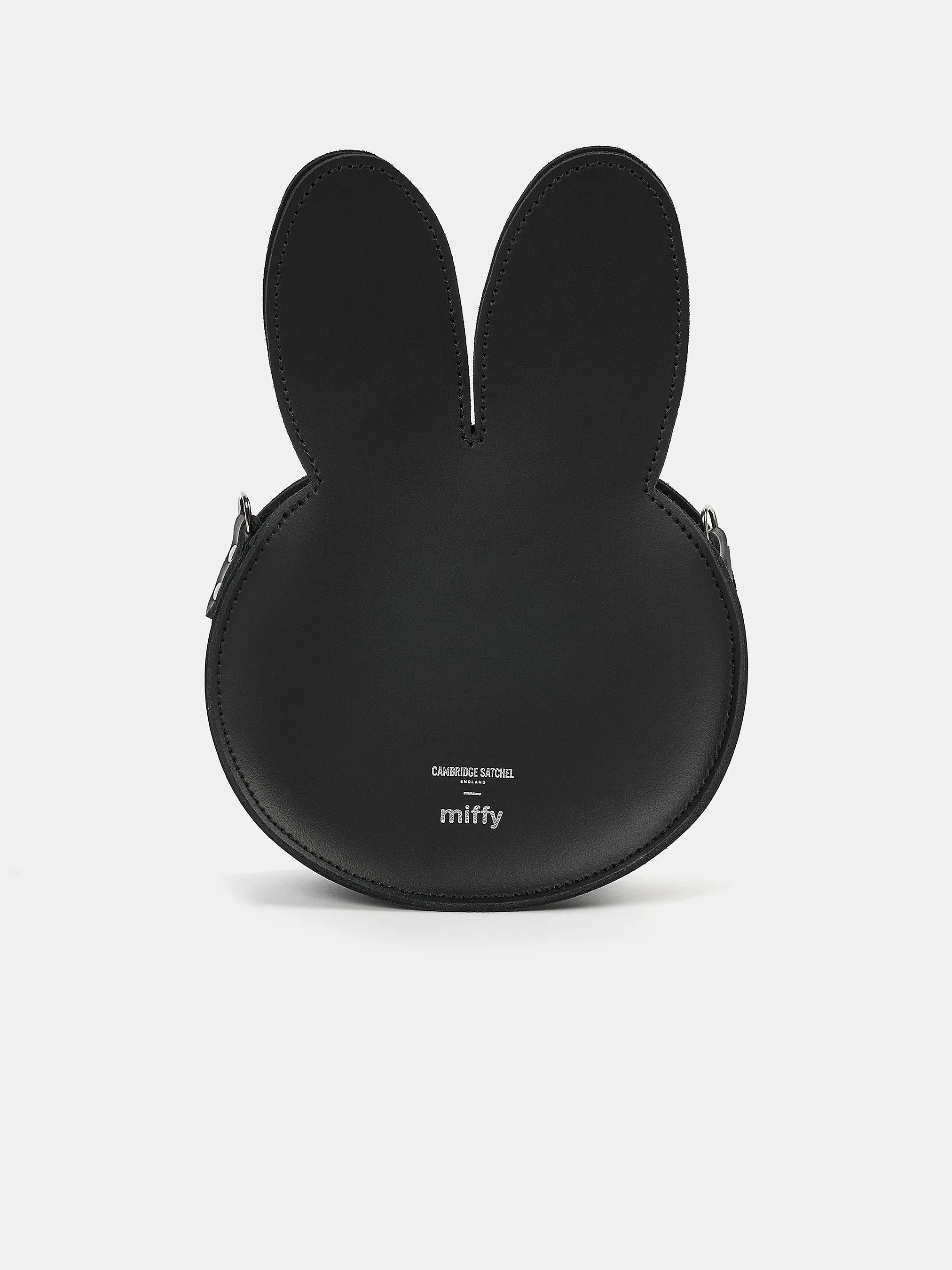 The Miffy Face Cross-Body Bag - Black and Brilliant White - Image 4