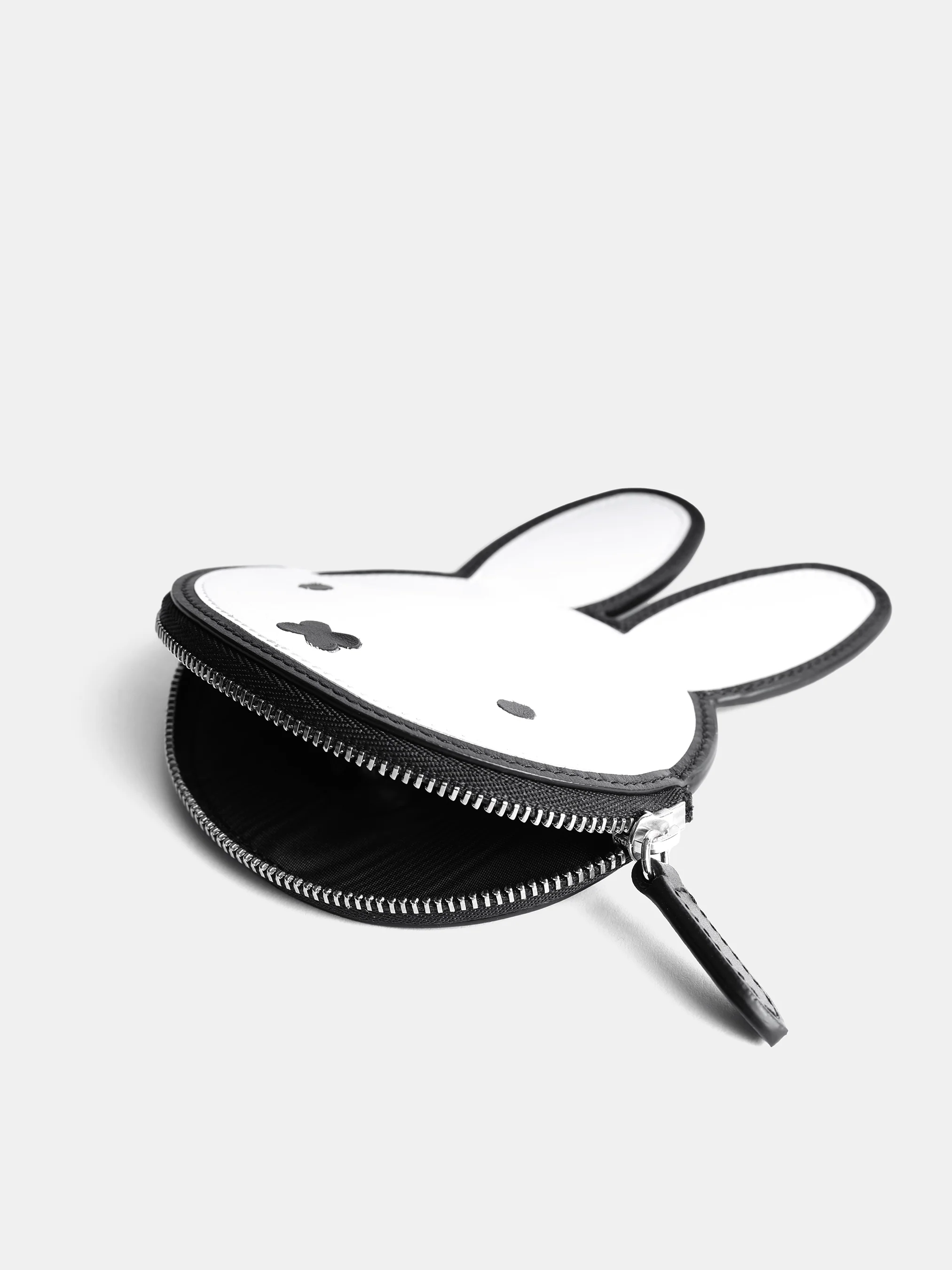 The Miffy Face Wallet - Black & Brilliant White - Image 4