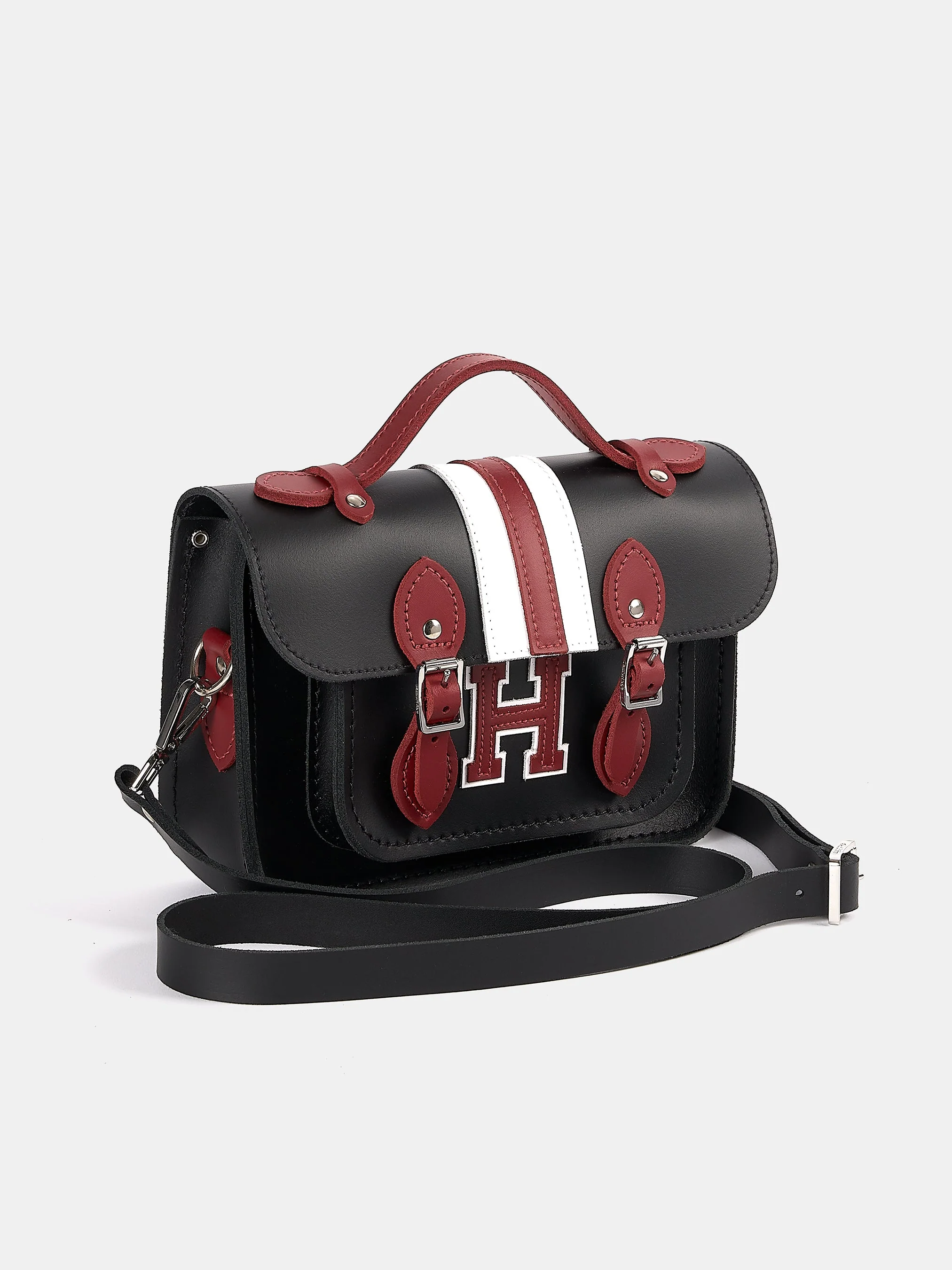 The Mini - Black with Harvard Stripe - Image 4
