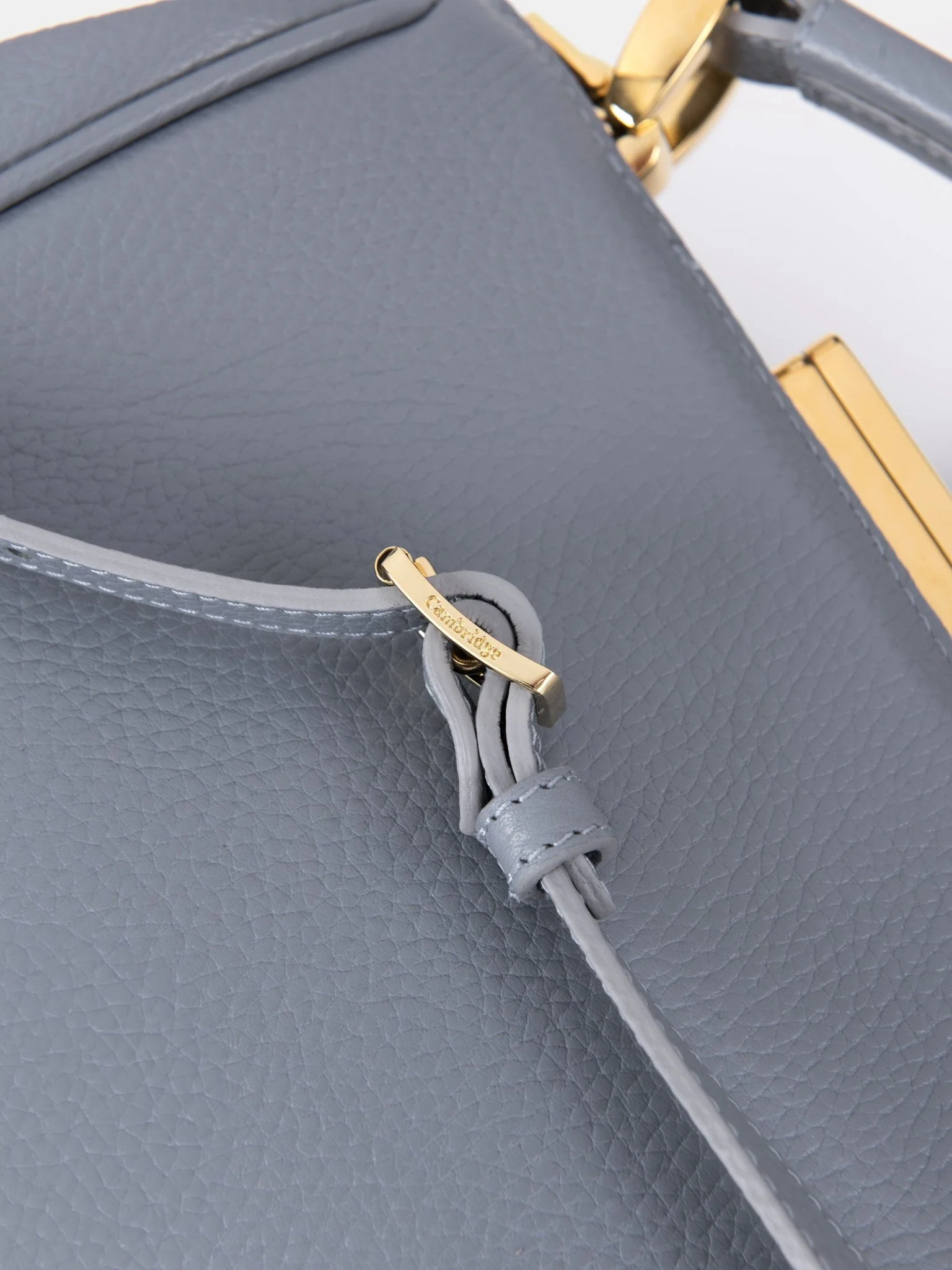 The Mini Sophie - French Grey Calf Grain - Image 8