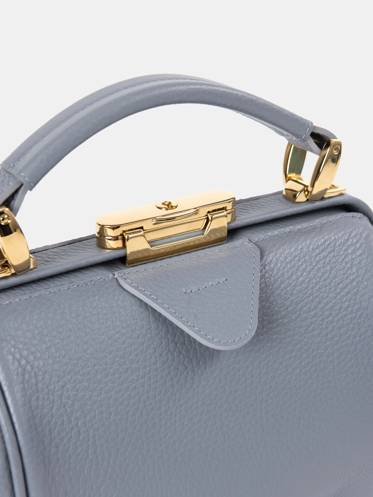 The Mini Sophie - French Grey Calf Grain - Image 9