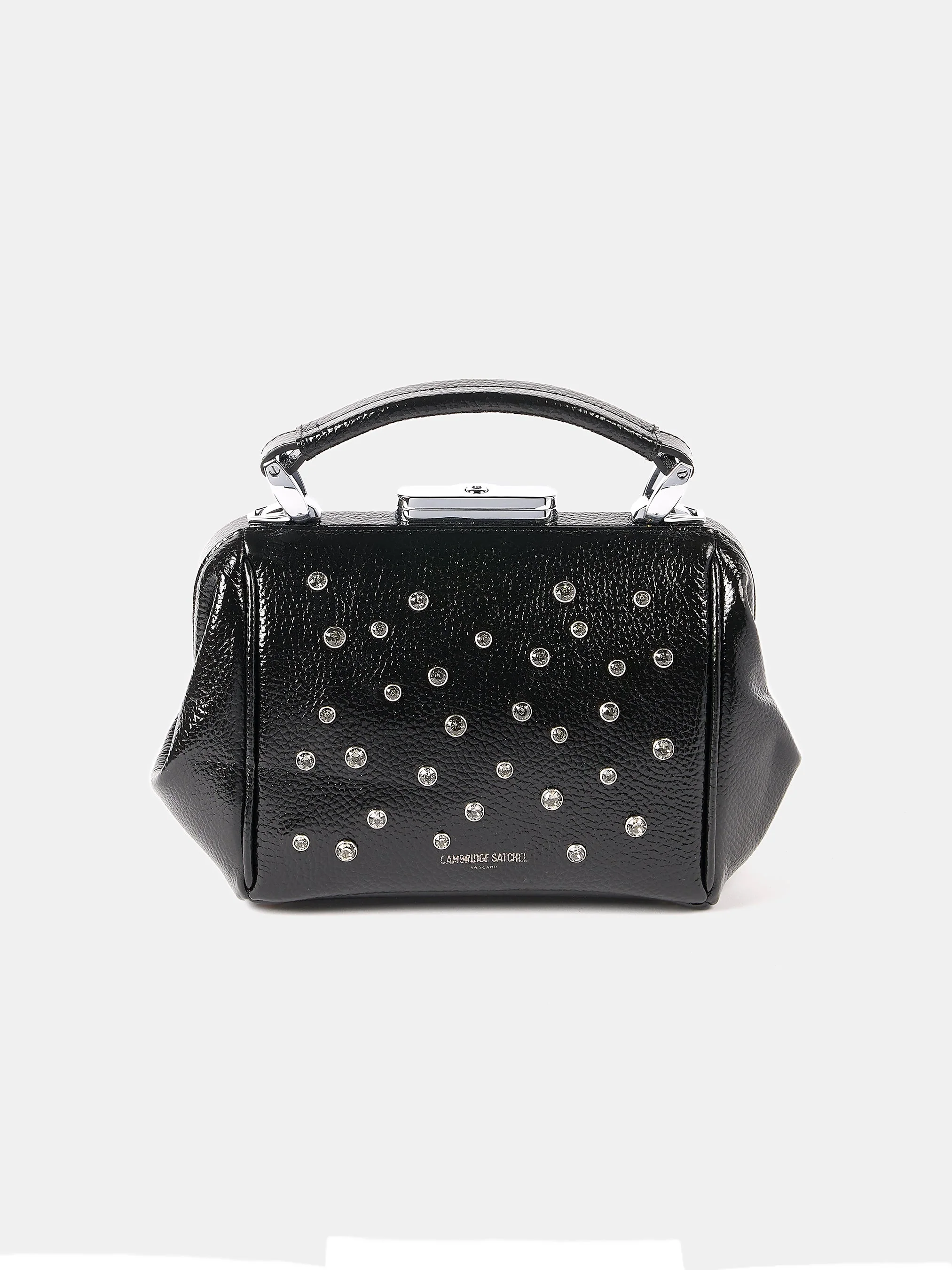 The Mini Sophie - High Shine Black Grain with Swarovski® Crystals - Image 5