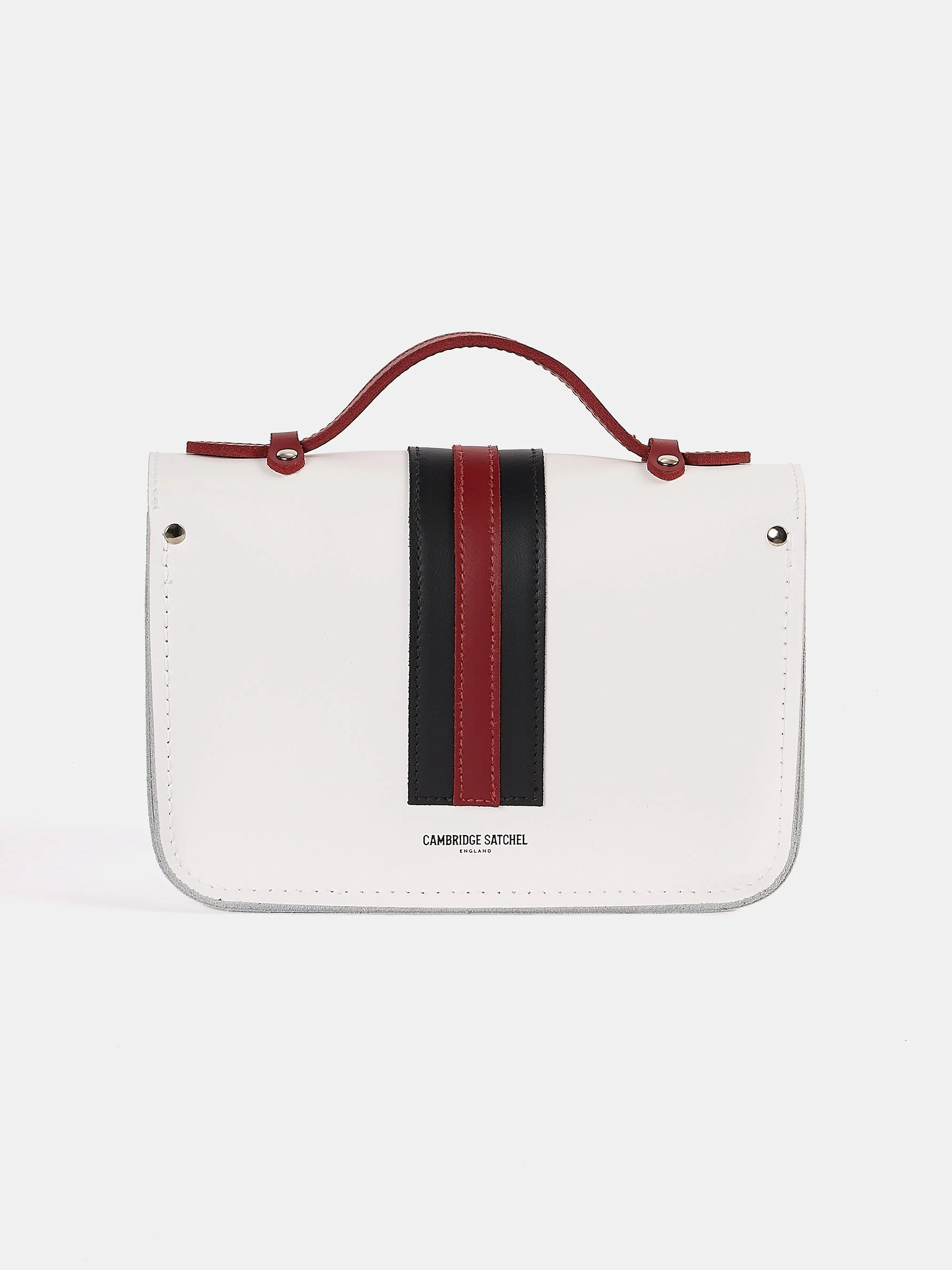 The Mini - White with Harvard Stripe - Image 6