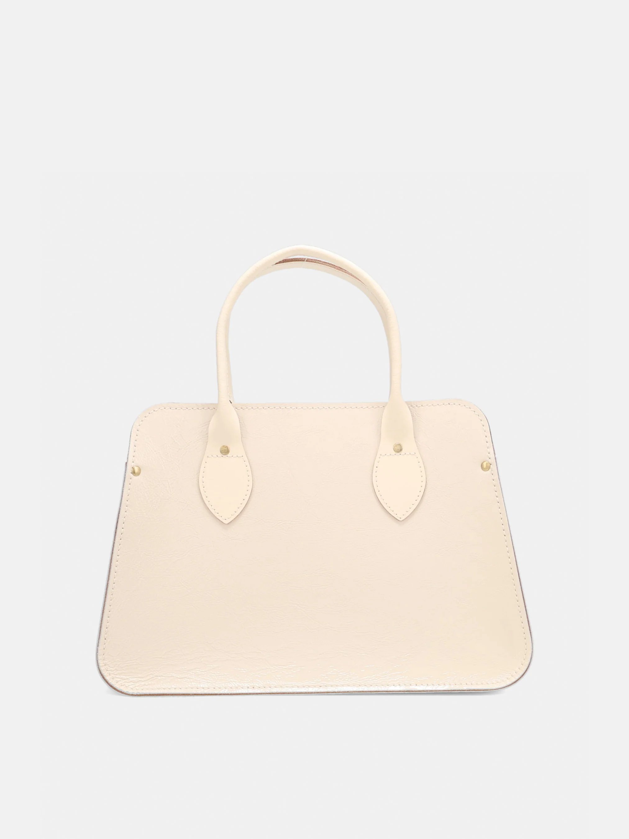 The Mini Work Bag - Vanilla Patent