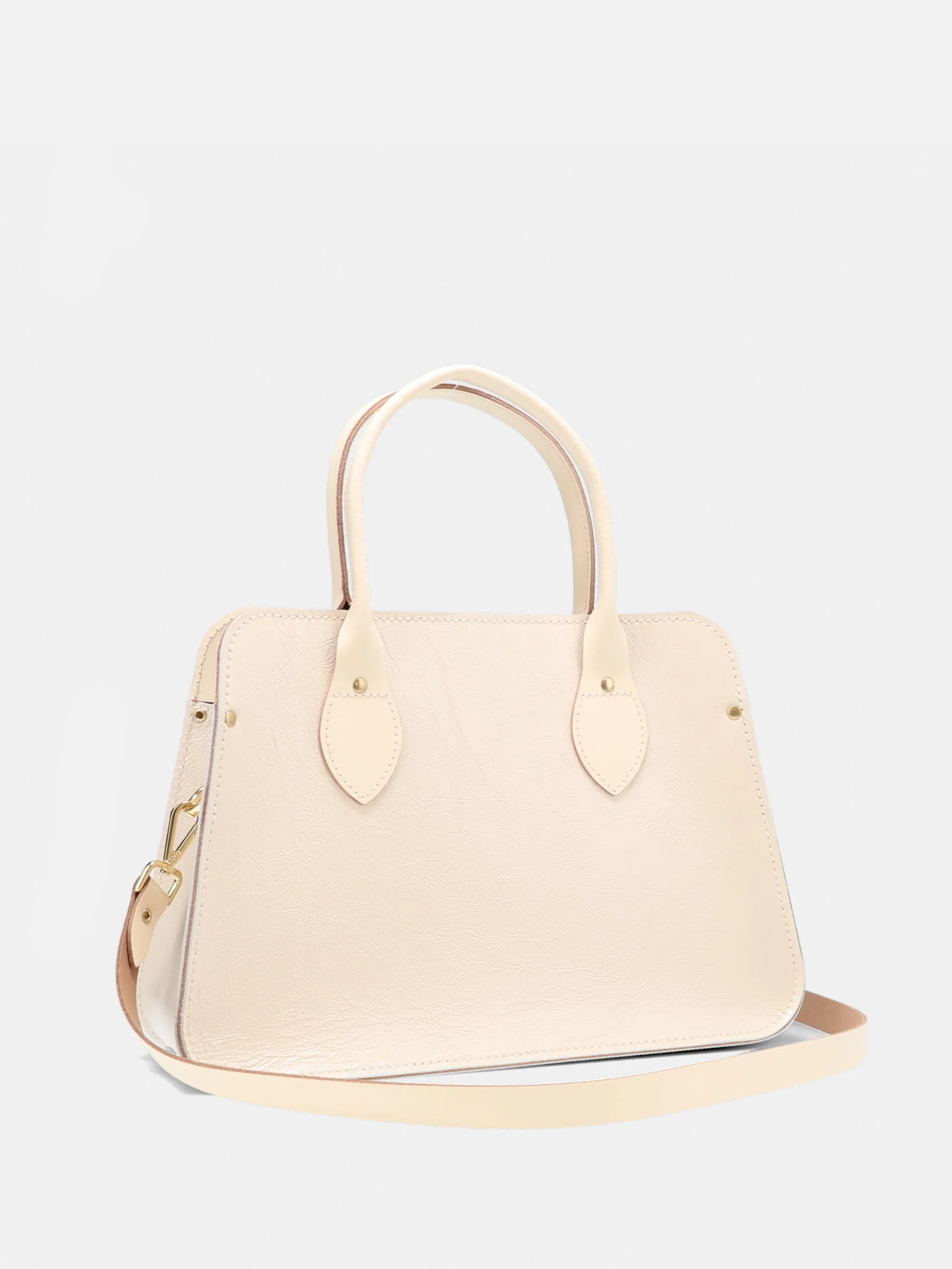 The Mini Work Bag - Vanilla Patent - Image 2