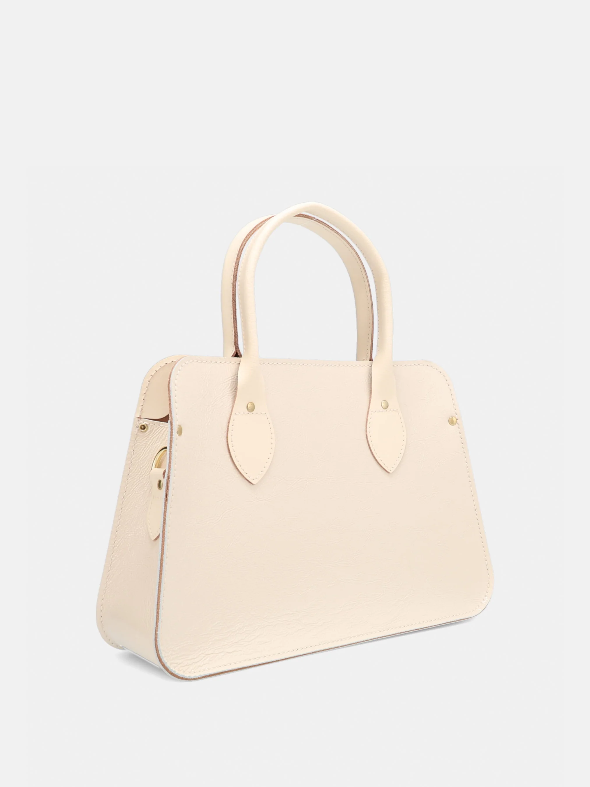 The Mini Work Bag - Vanilla Patent - Image 4