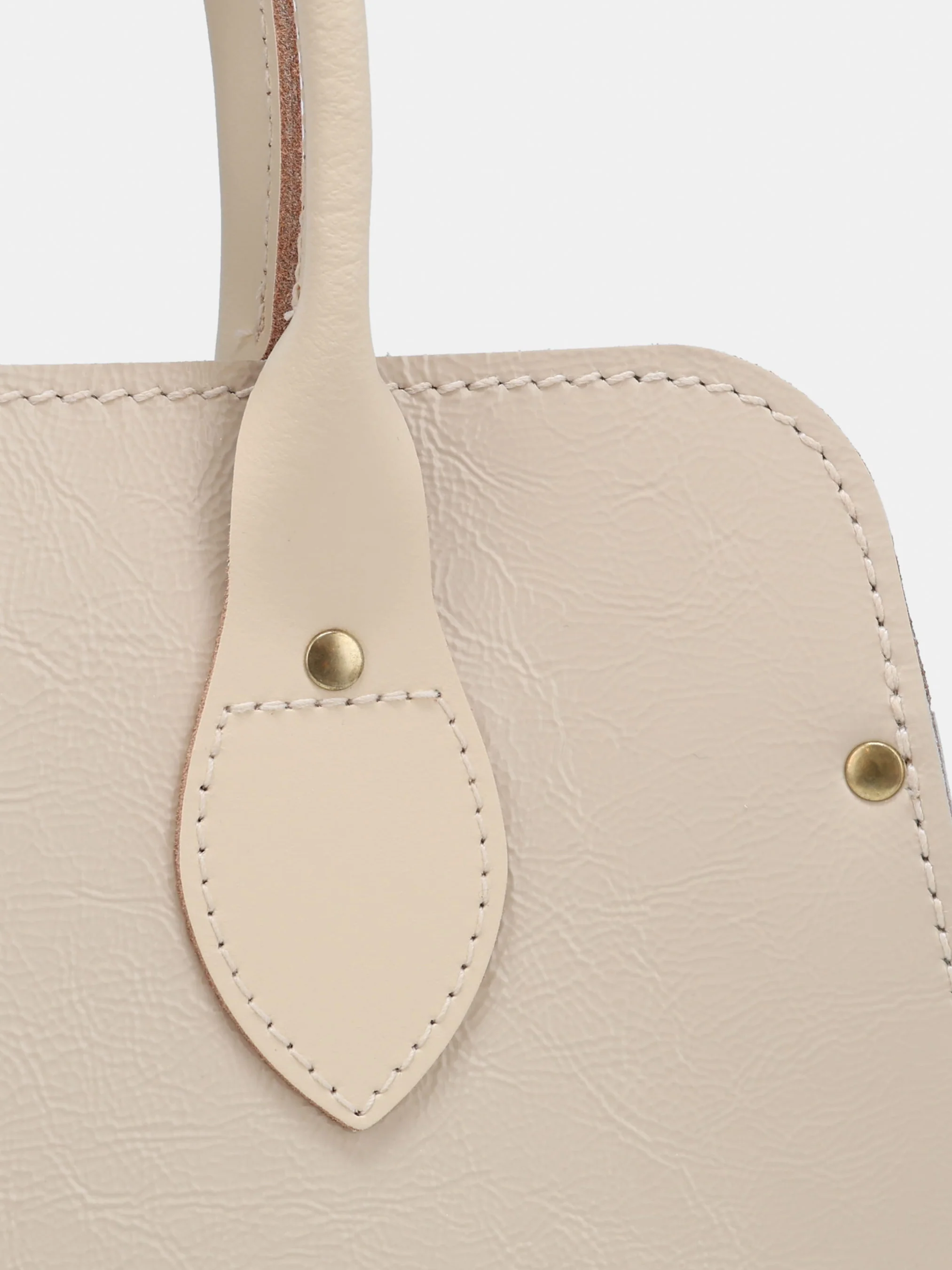 The Mini Work Bag - Vanilla Patent - Image 5