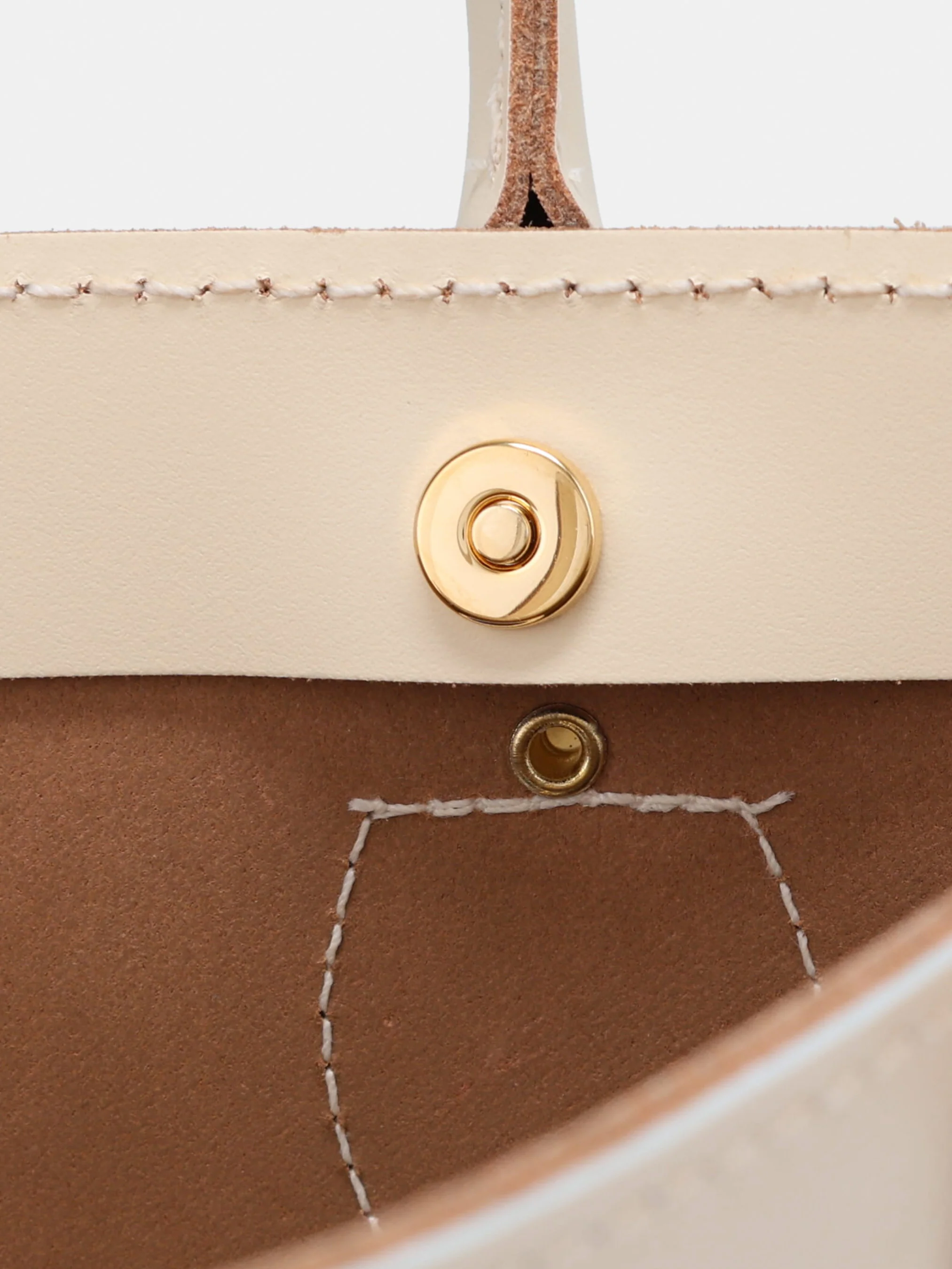 The Mini Work Bag - Vanilla Patent - Image 6