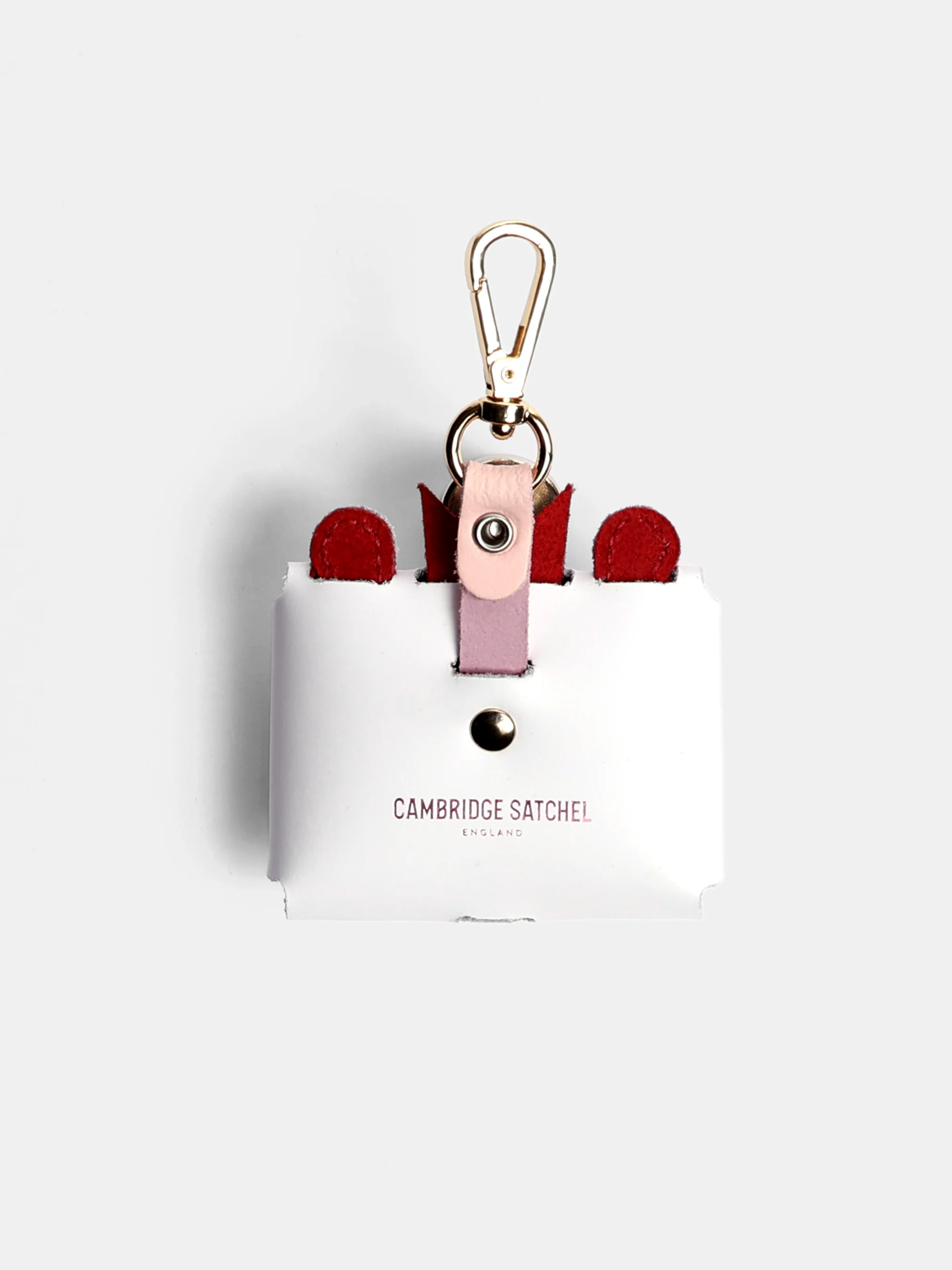 The Mouse AirPods Pro Case - White, Red & Cloud Pink - Image 3