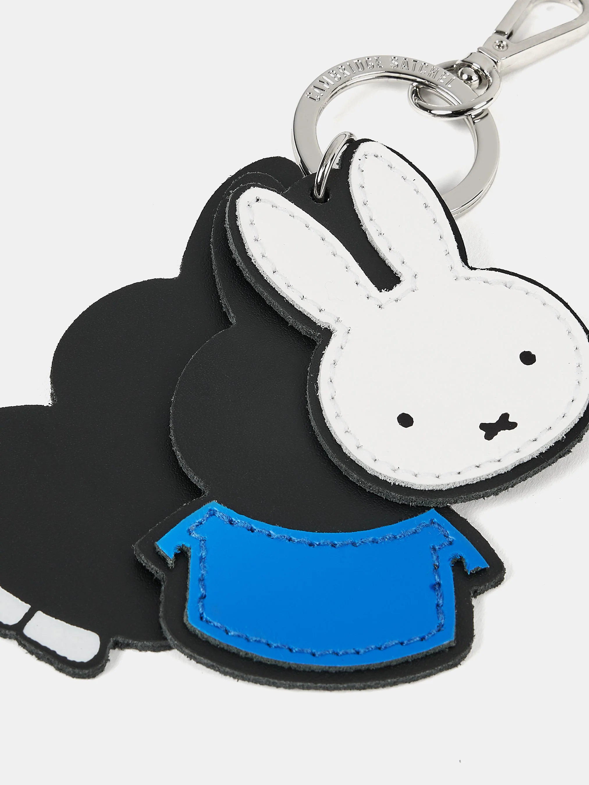 The Standing Miffy Key Charm - Black, Brilliant White & Royal Blue - Image 2