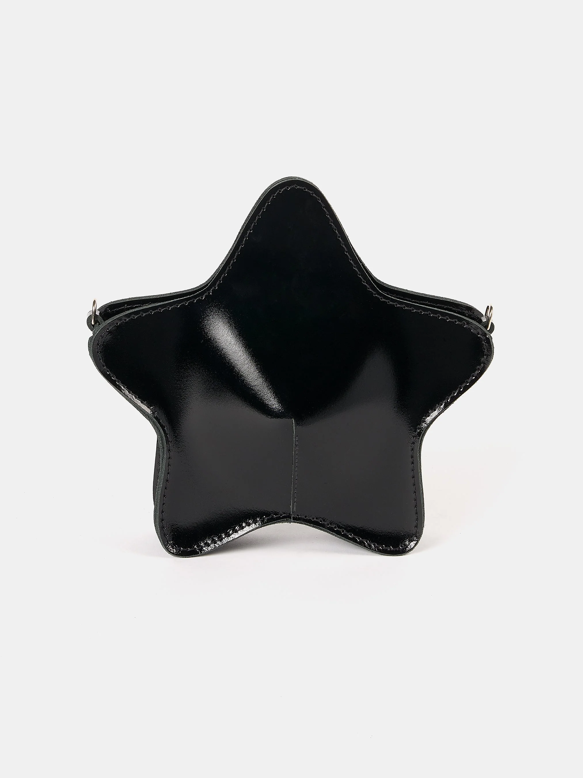 The Star Bag - High Shine Black with Swarovski® Crystals - Image 4