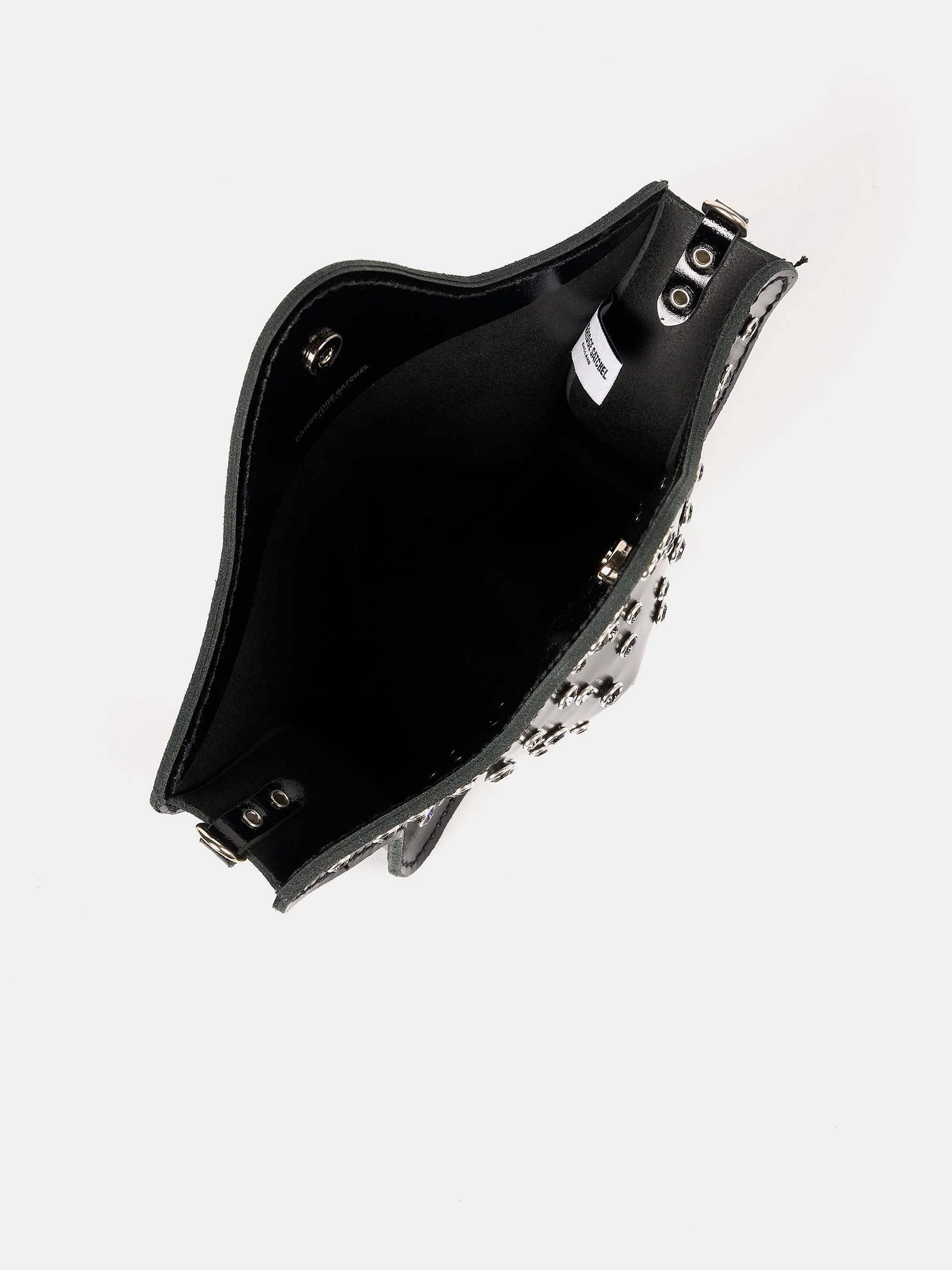 The Star Bag - High Shine Black with Swarovski® Crystals - Image 7