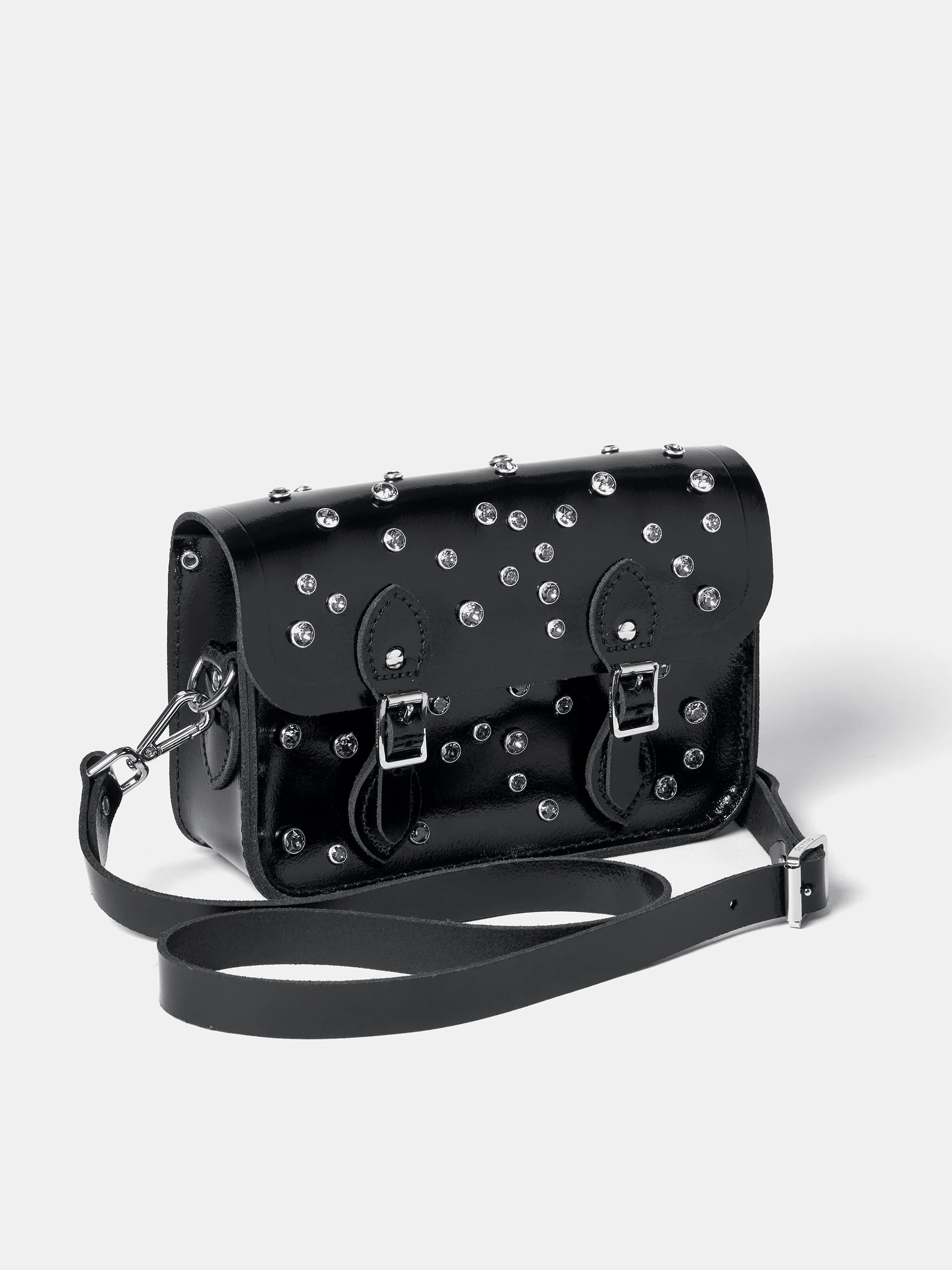The Little One - High Shine Black with Swarovski® Crystals - Image 3
