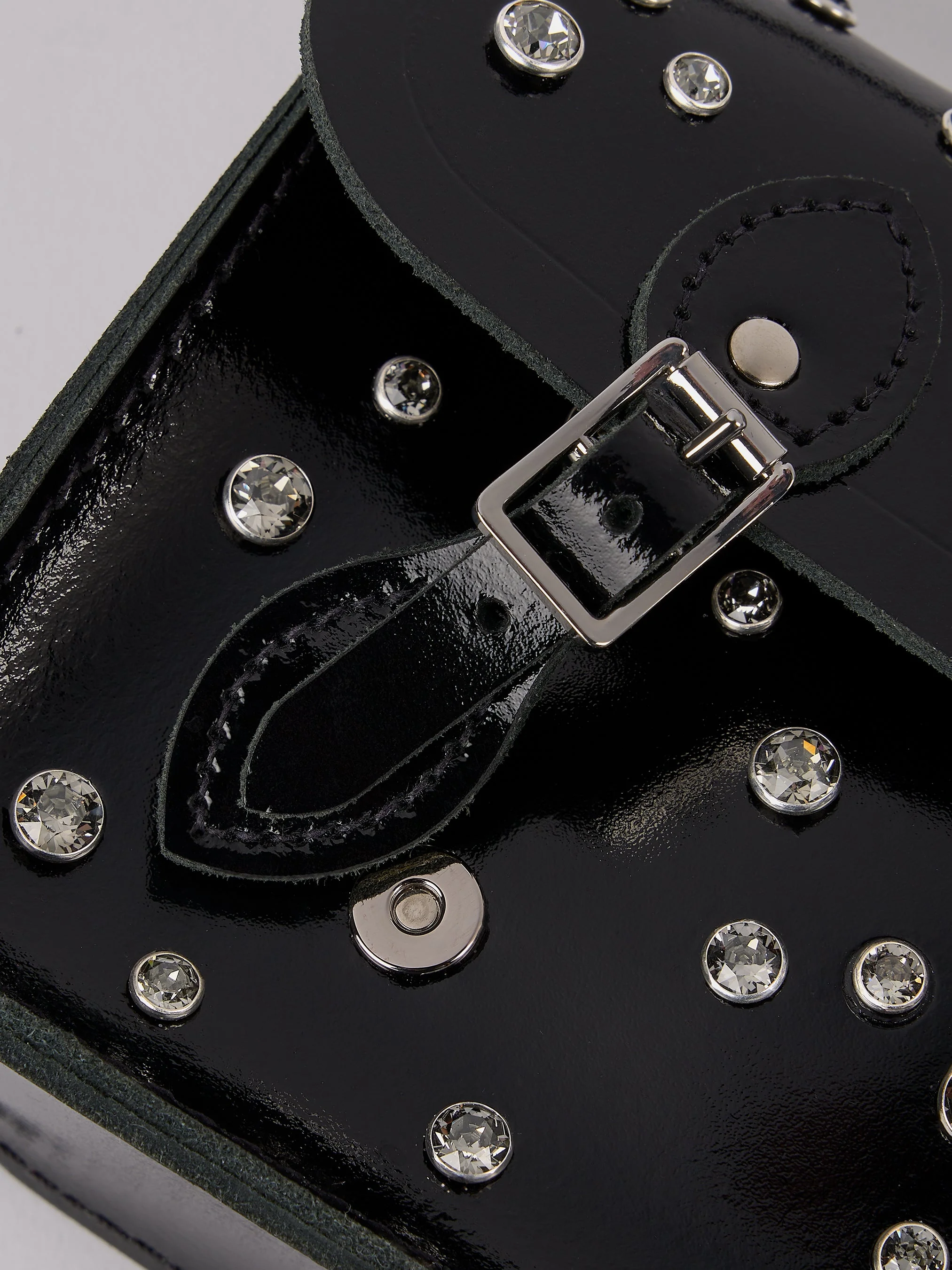 The Little One - High Shine Black with Swarovski® Crystals - Image 8