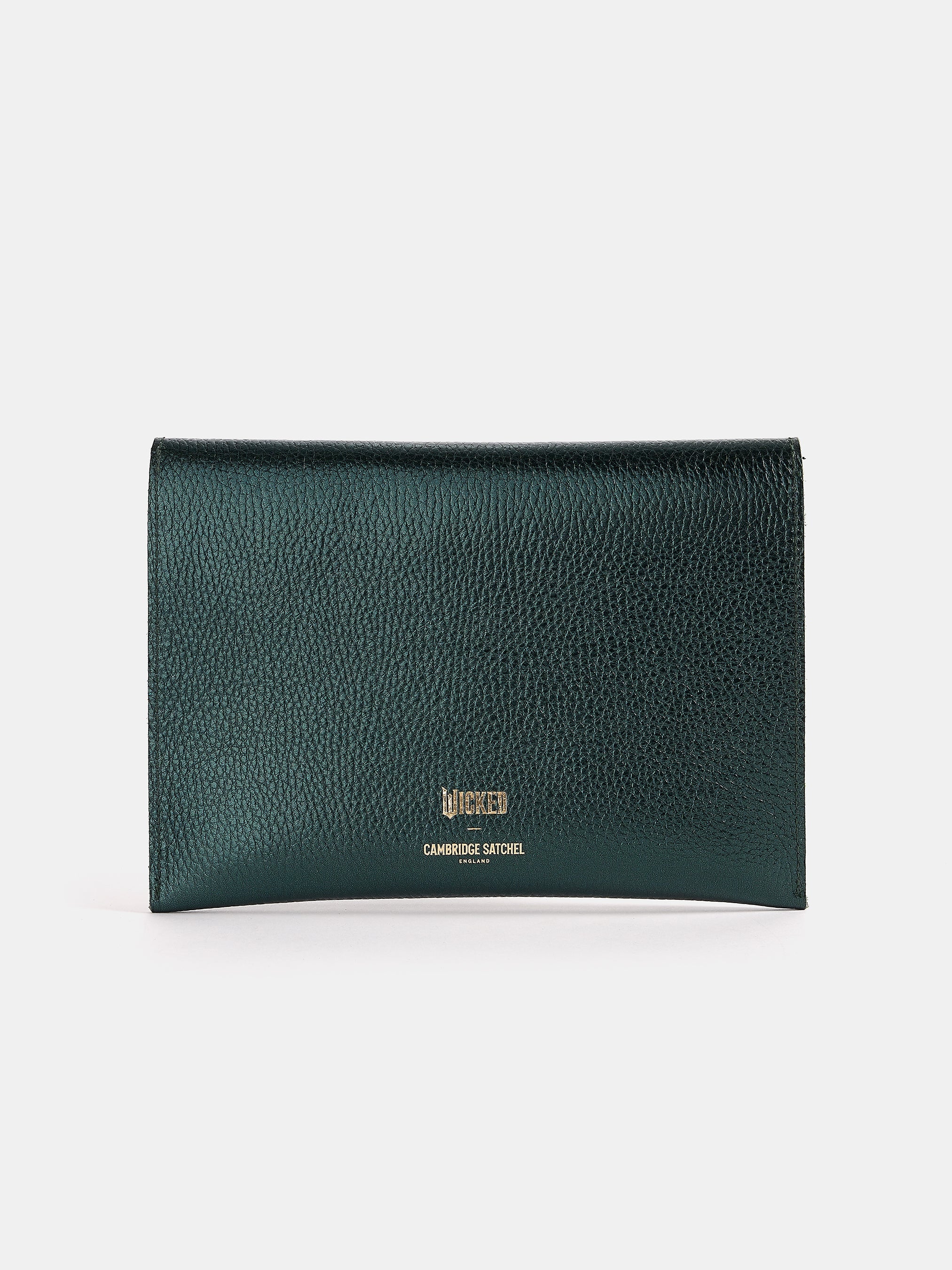 The Twist Lock Pouch - Metallic Emerald - Image 4