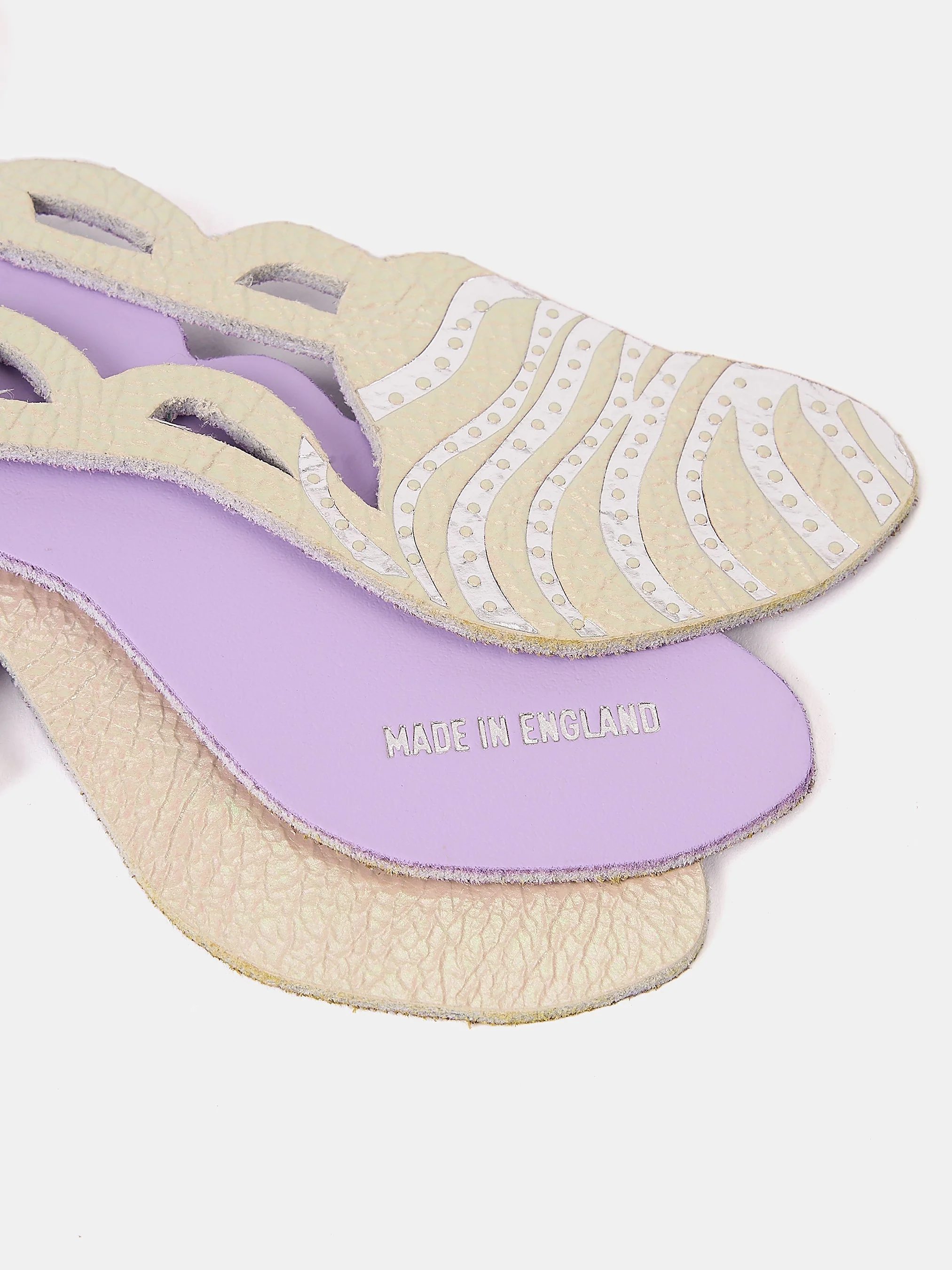 The Wicked Slipper Charm - Lovelier Lavender & Iridescent Pearl - Image 2