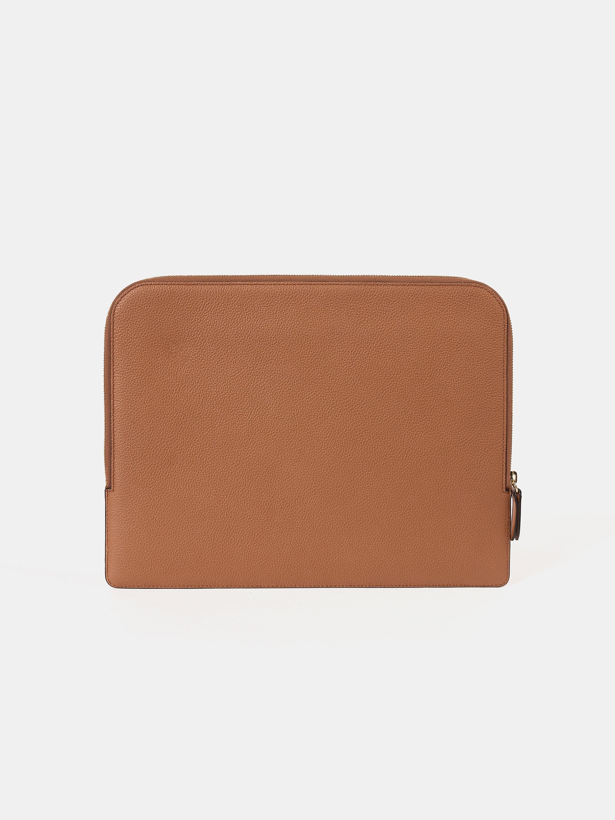 The Zipped Folio - Tan Calf Grain - Image 3