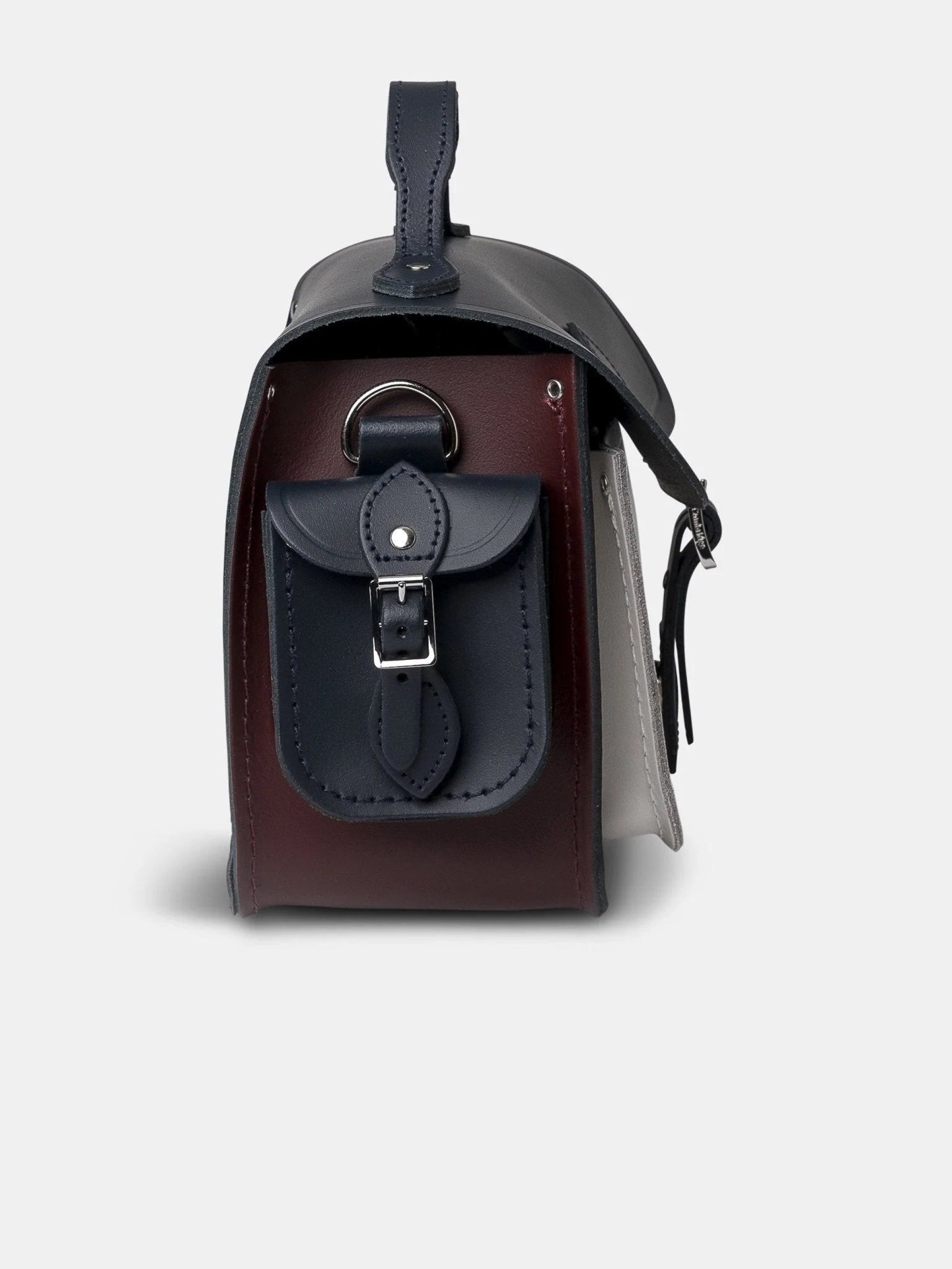 The Traveller -  Clay, Oxblood & Navy - Image 4